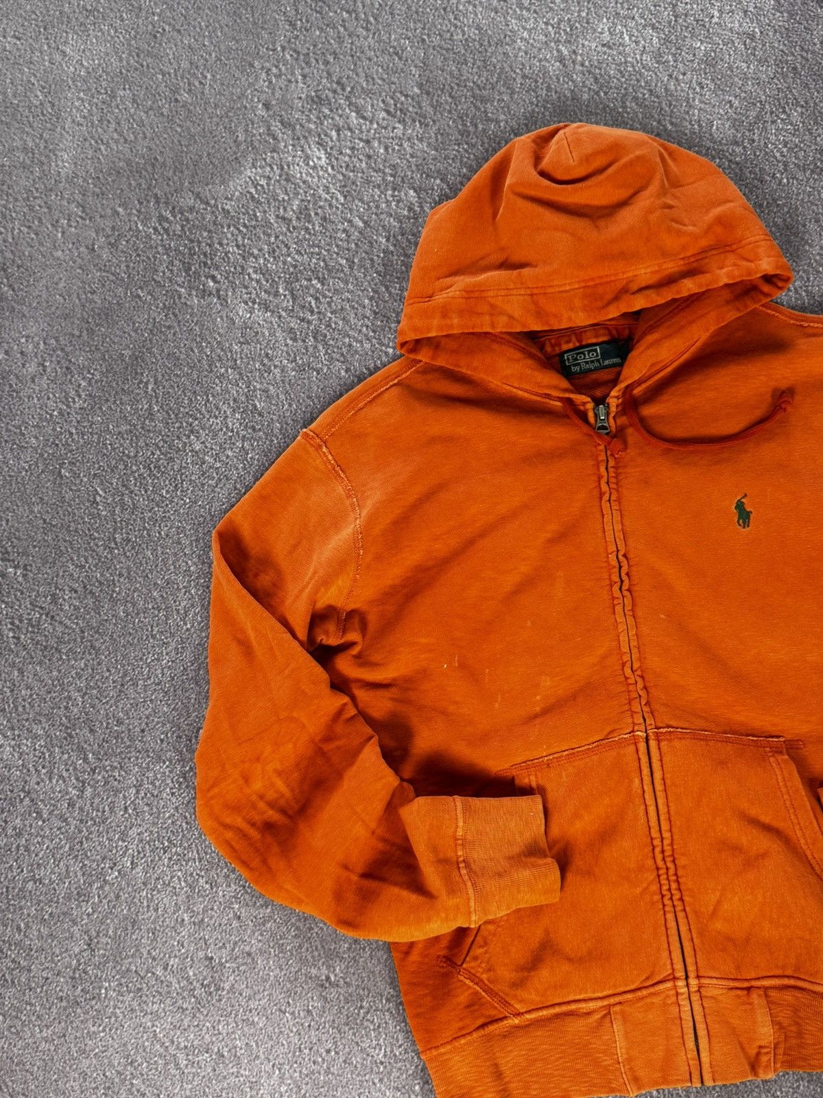 Polo Ralph Lauren Ralph Lauren Polo Orange Full Zip Hoodie Size US L / EU 52-54 / 3 - 4 Thumbnail