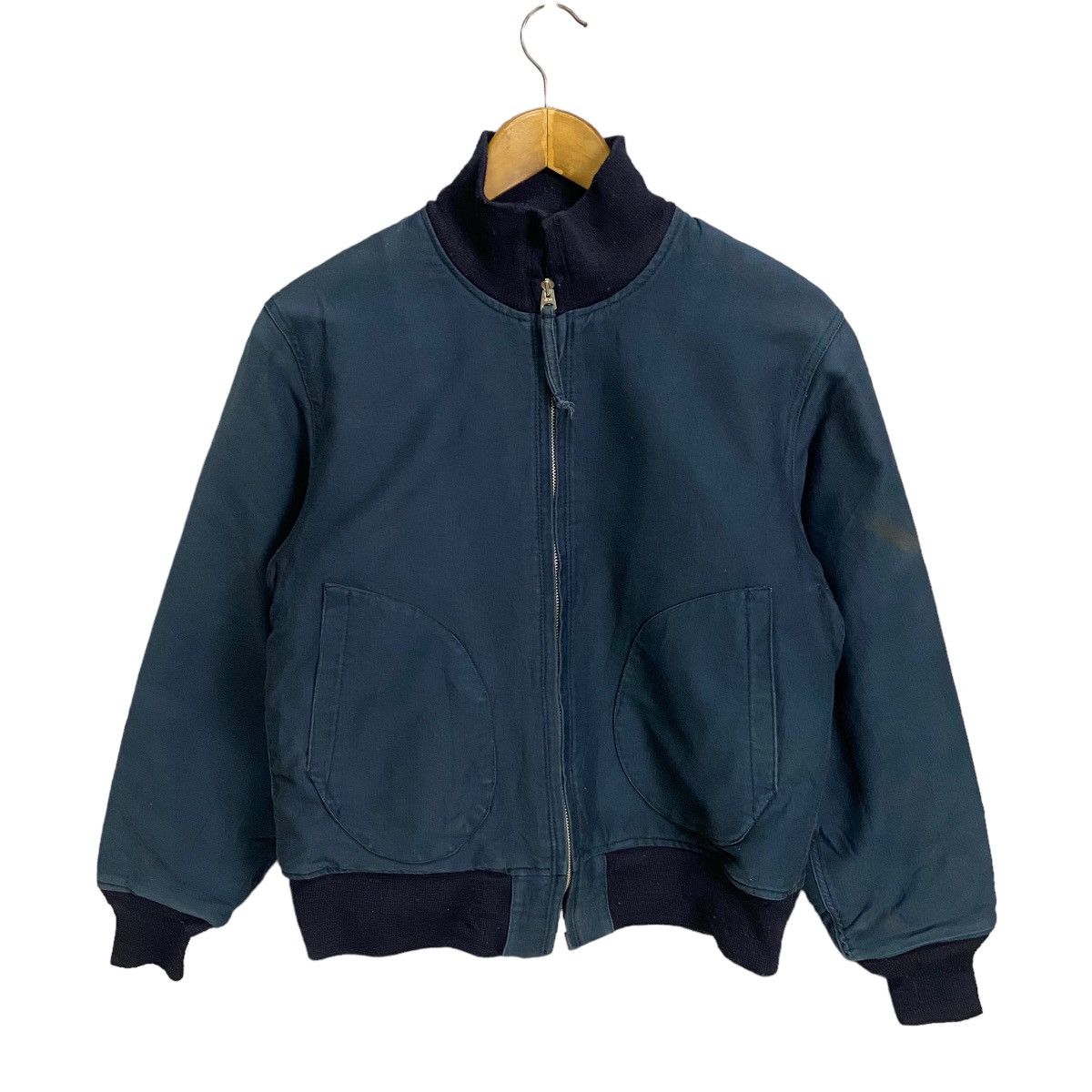 Buzz Rickson's Archival Vtg Buzzrickson Deck Zip Seabees Stencil Jacket Size US M / EU 48-50 / 2 - 2 Thumbnail