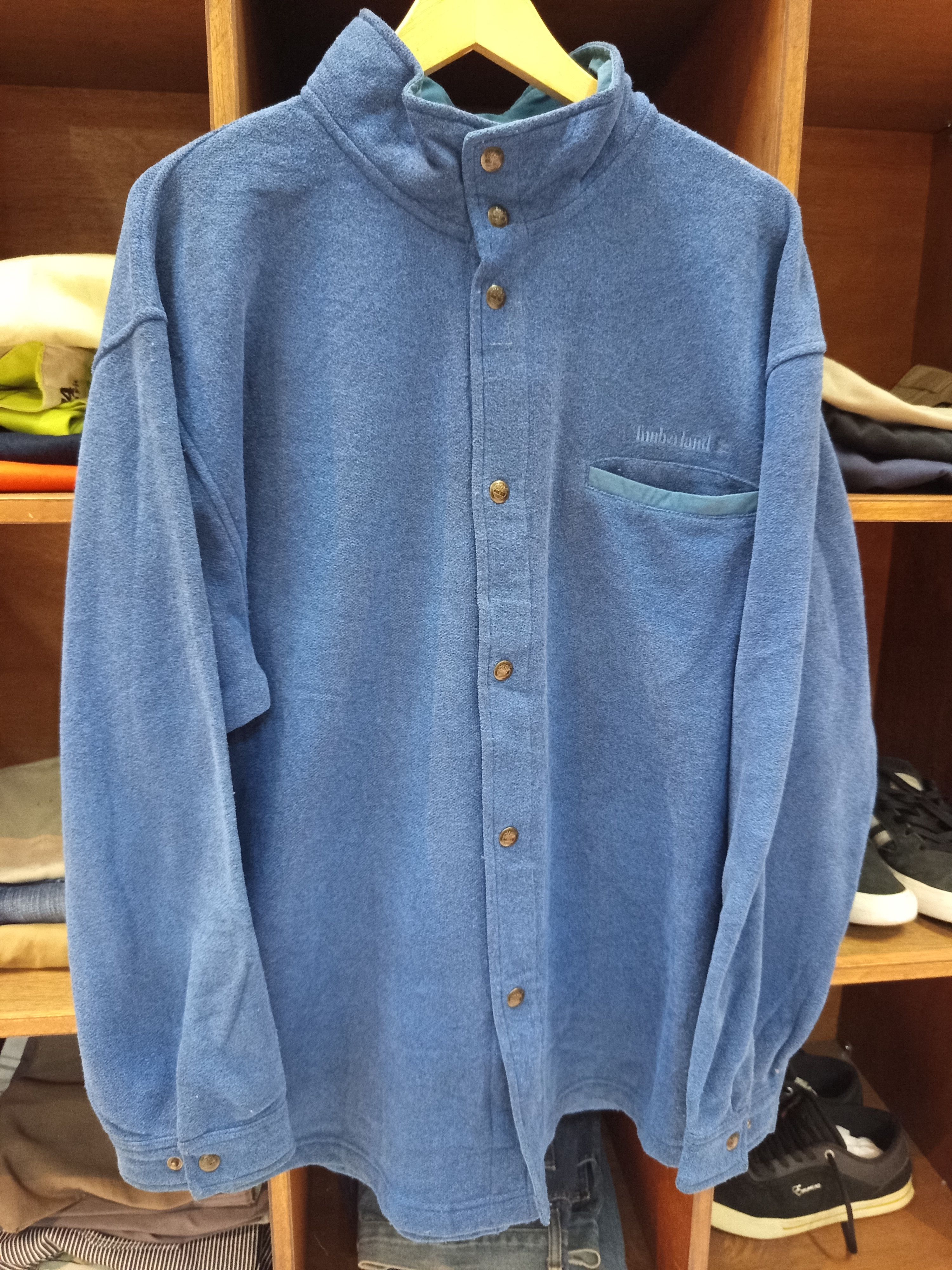Timberland 1990s Timberland Fleece Jacket Made In Canada Size US L / EU 52-54 / 3 - 4 Thumbnail
