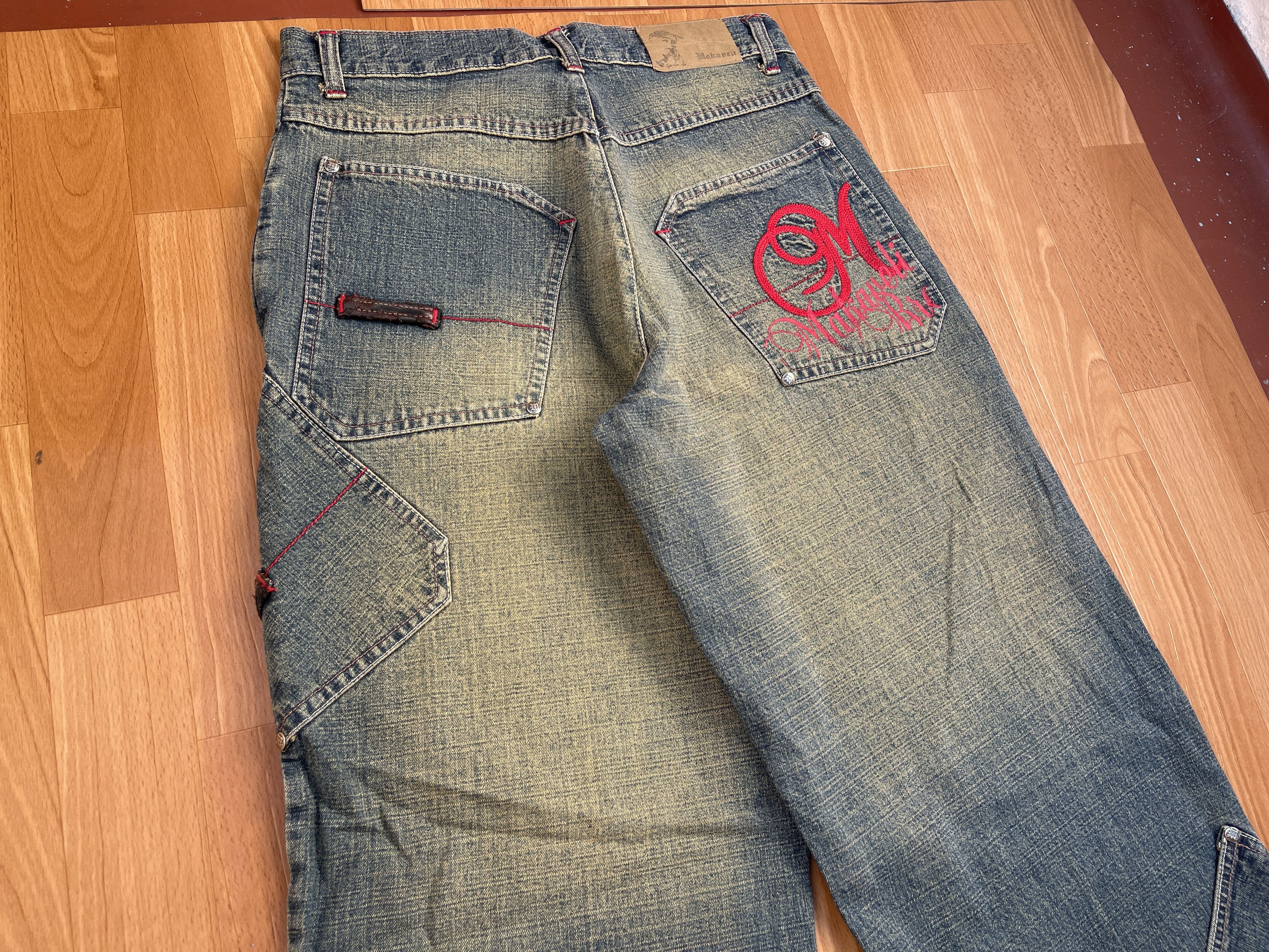 Makaveli MAKAVELI BRANDED jeans, 2Pac, Tupac vintage baggy hip hop 30 Size US 30 / EU 46 - 11 Thumbnail