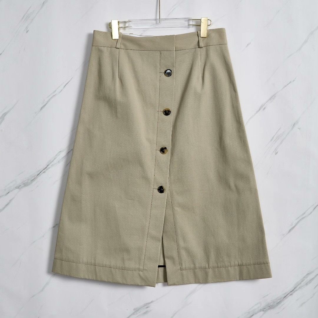 Bottega Veneta Bottega Veneta Women's Cotton Skirt Size 40" / US 18 - 1 Thumbnail