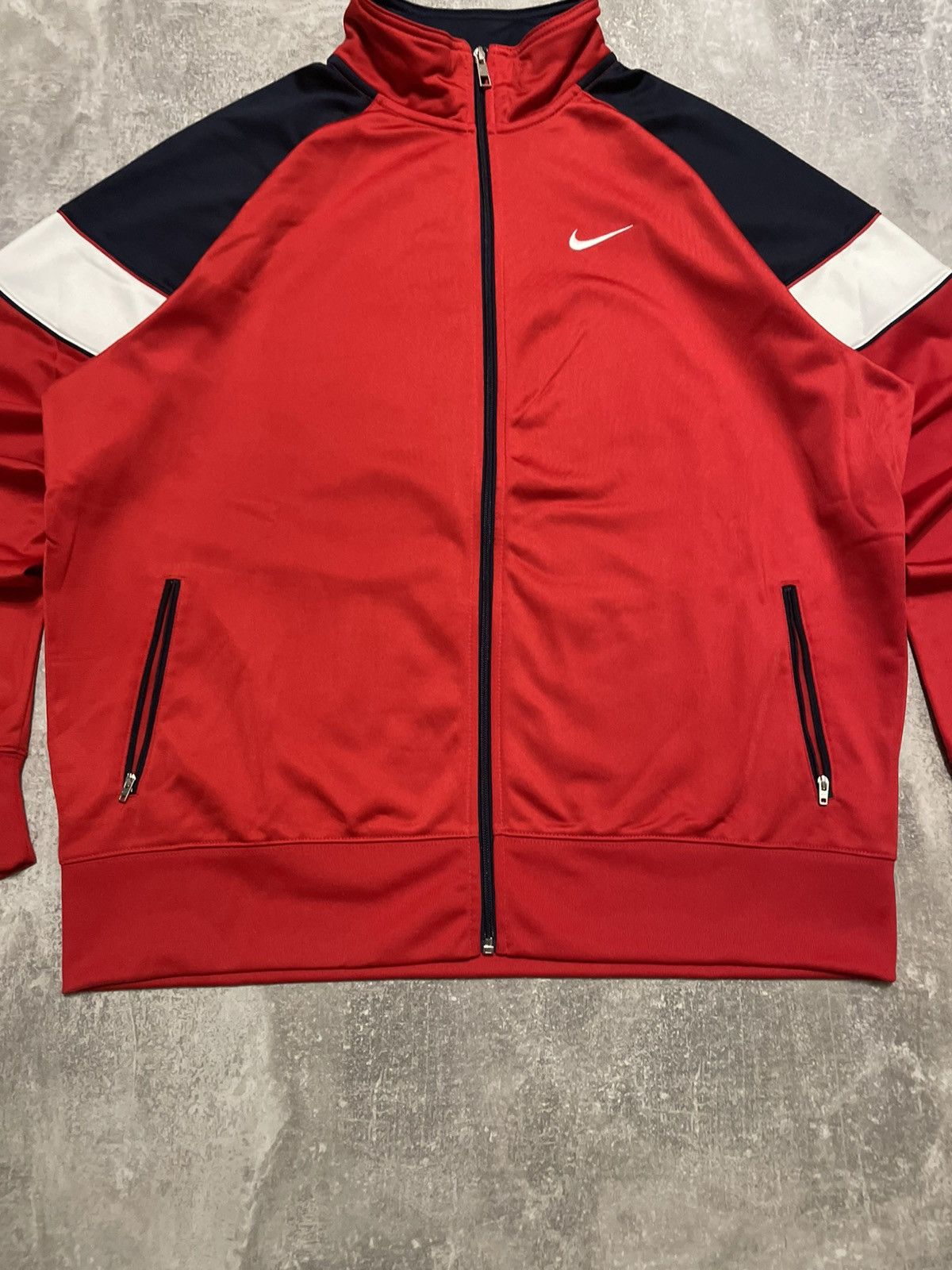 Nike × Vintage Vintage Nike Track Jacket XXL Size US XXL / EU 58 / 5 - 3 Thumbnail