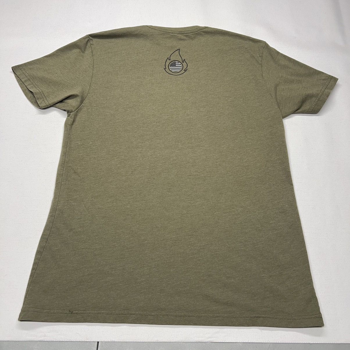 Other Fire Shell Tee Shirt Green Logo Graphic Flag Size US L / EU 52-54 / 3 - 8 Thumbnail