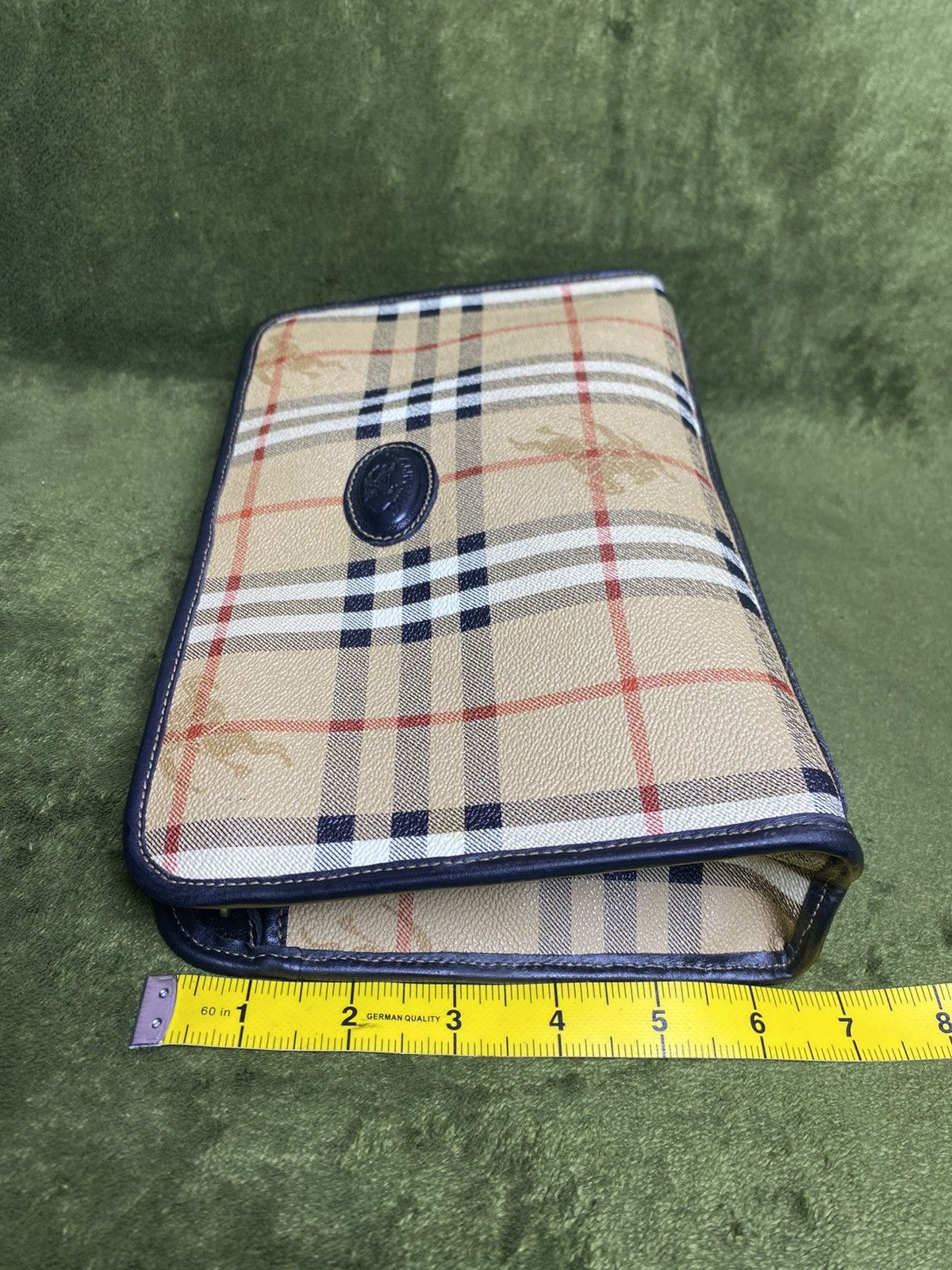 Burberry Vintage BURBERRY nova check clutch bag canvas leather Size ONE SIZE - 19 Thumbnail