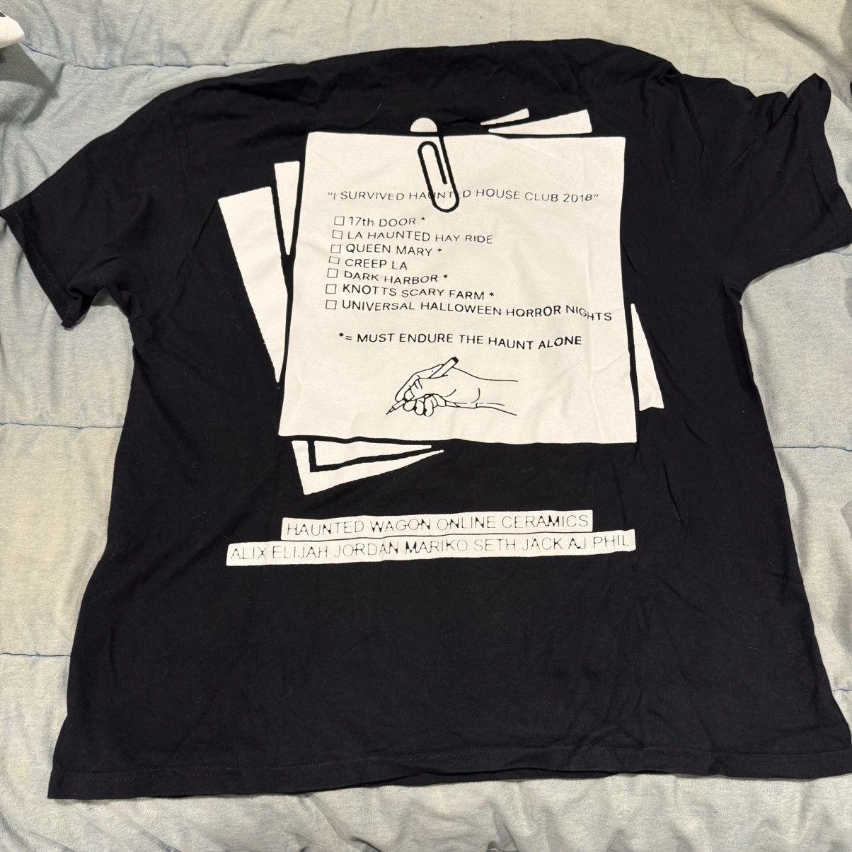 Online Ceramics Online Ceramics Burned Minds 2018 Tee Size US XL / EU 56 / 4 - 4 Thumbnail