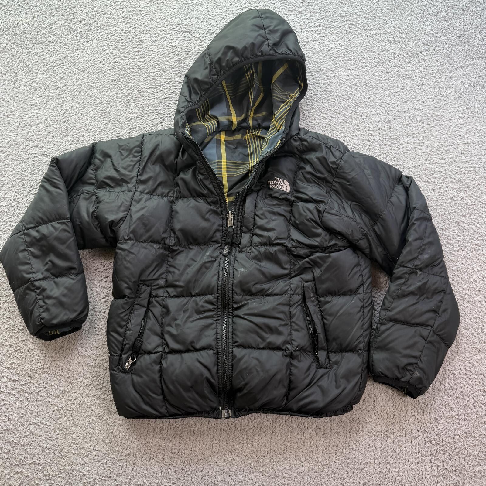 The North Face The North Face Boys M 10/12 Reversible Hooded Puffer Jacket Size US XXS / EU 40 - 1 Thumbnail