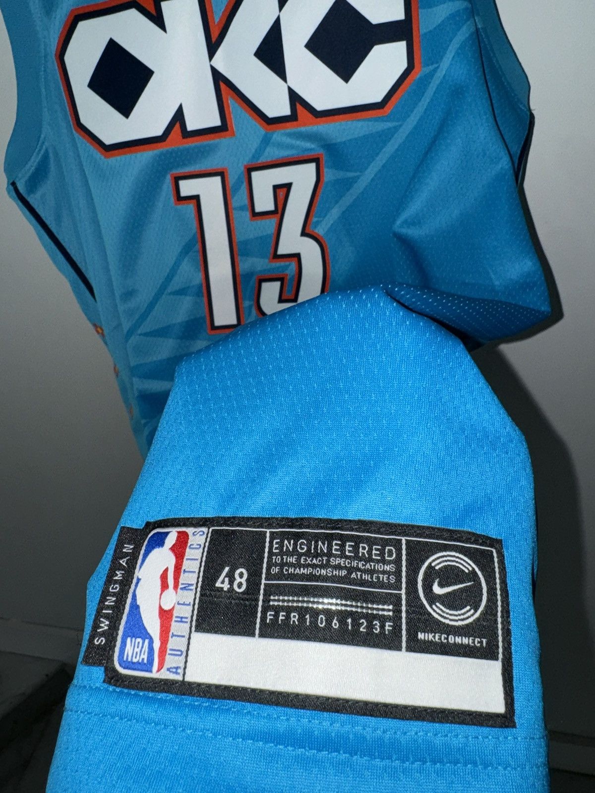 Paul george turquoise jersey best sale