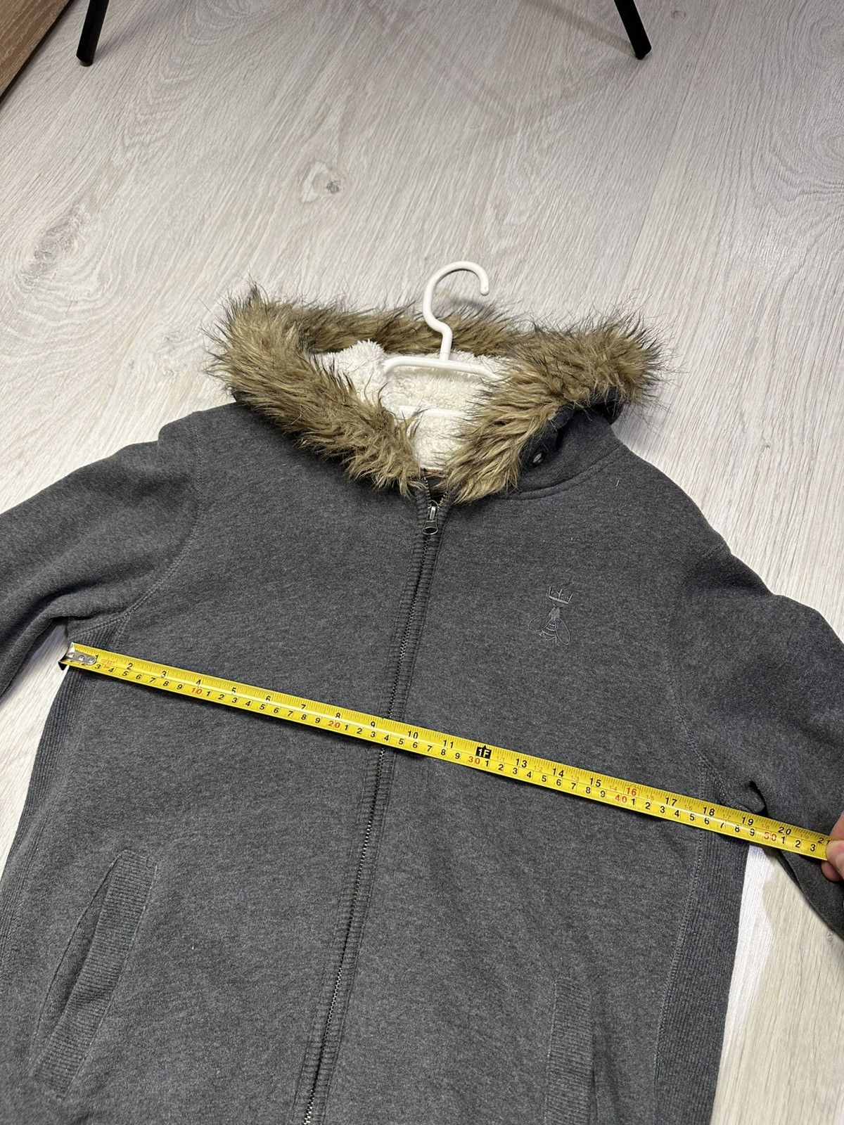 Hysteric Glamour Bizzbee Black Zip Fur Hoodie i6w9 LBG style Size US S / EU 44-46 / 1 - 6 Thumbnail