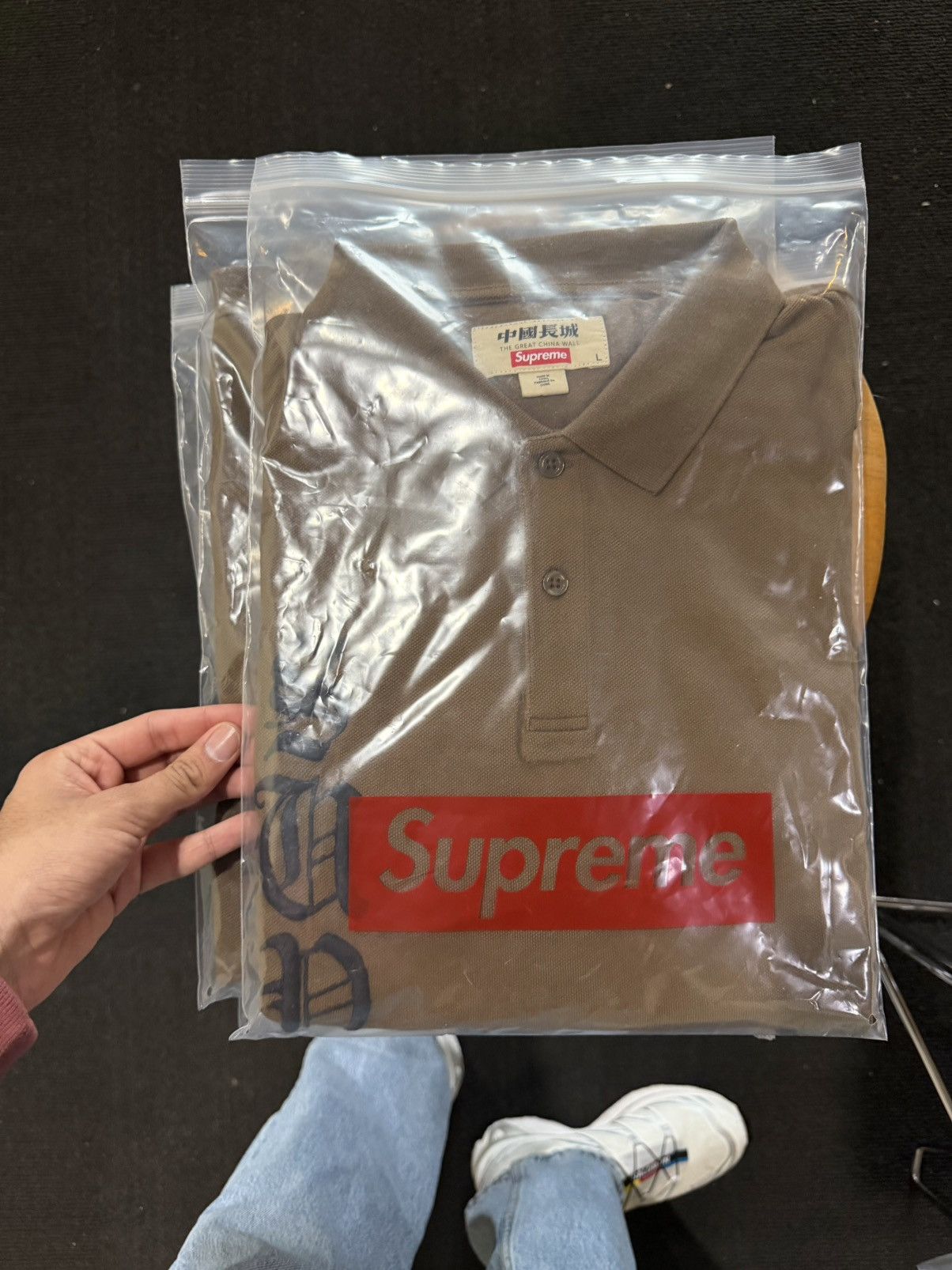 Supreme × The Great China Wall Supreme The great china wall dragon polo (brown) (L) Size US L / EU 52-54 / 3 - 1 Thumbnail