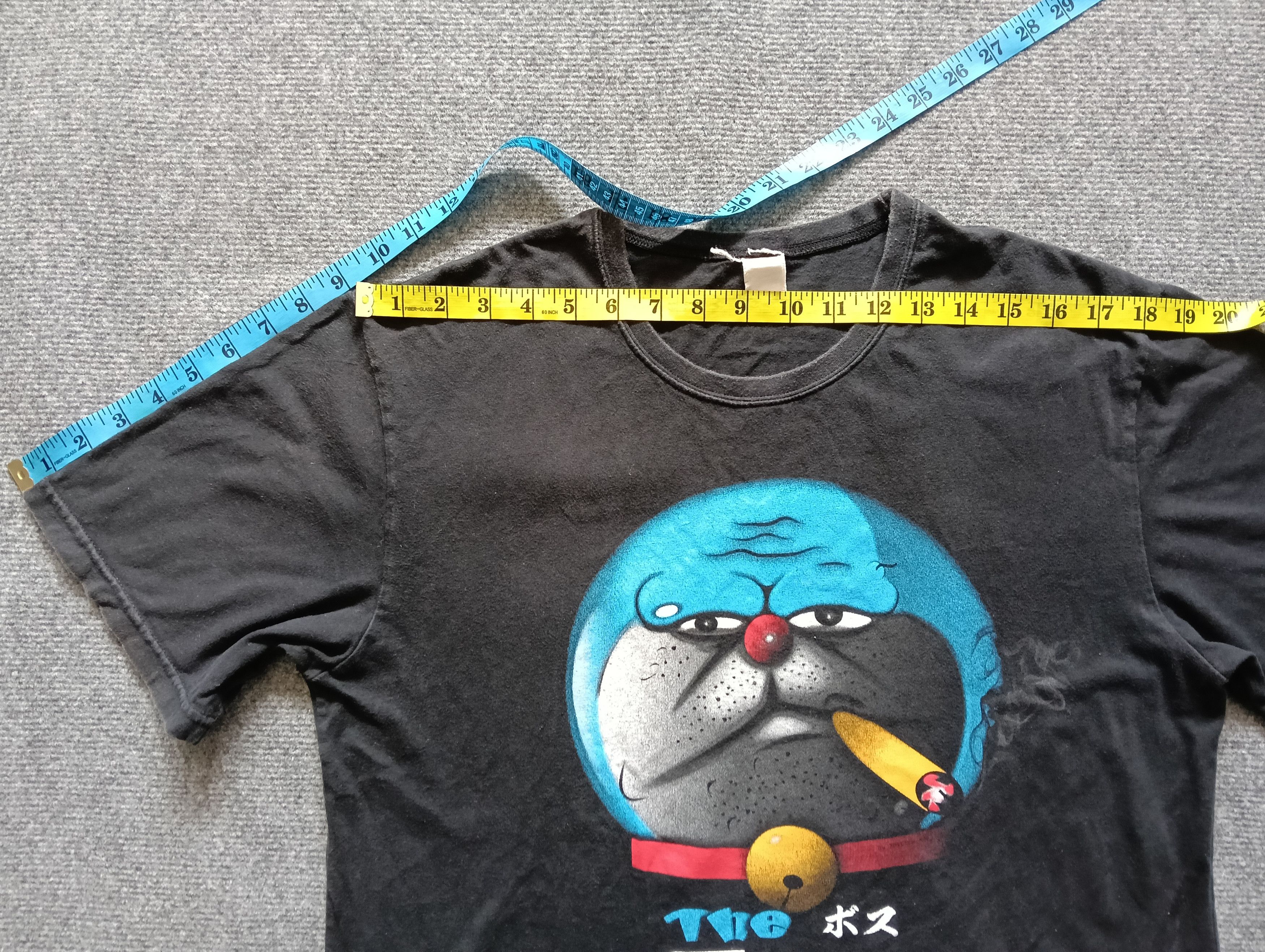 Anime × Cartoon Network Vintage Doraemon smoking takashi murakami. Size US L / EU 52-54 / 3 - 3 Thumbnail