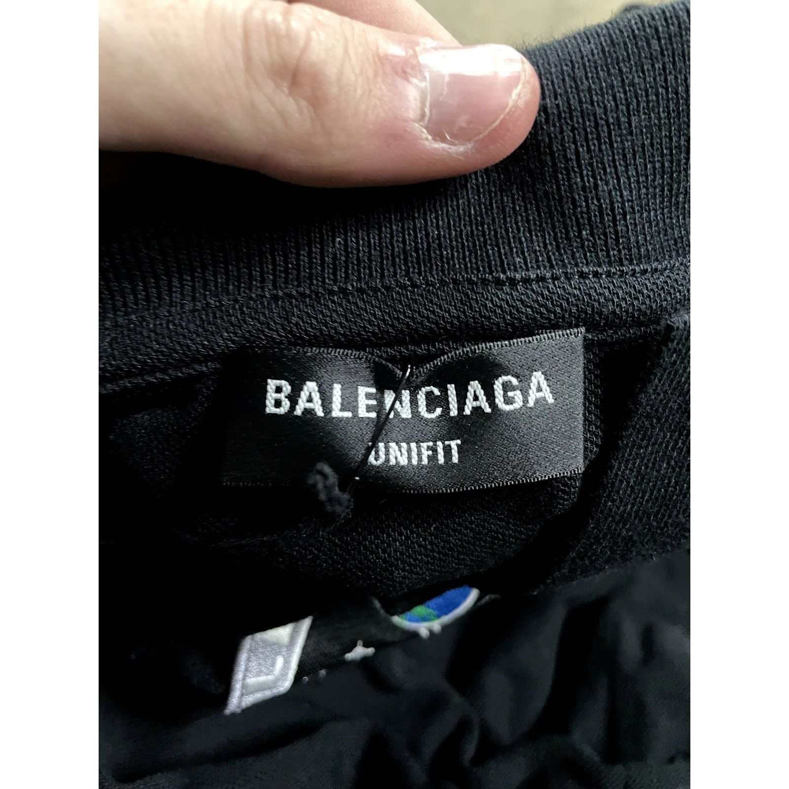 Balenciaga Balenciaga Tee Free Black Used Medium Size US M / EU 48-50 / 2 - 2 Thumbnail