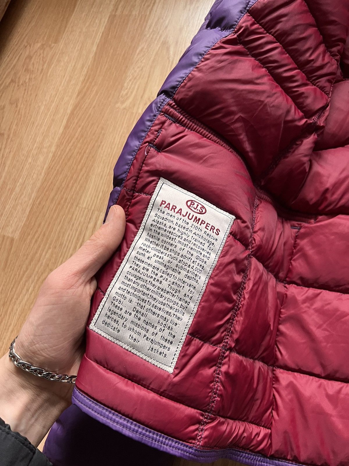 Parajumpers Parajumpers Purple Light Puffer Jacket Size M Size M / US 6-8 / IT 42-44 - 5 Thumbnail