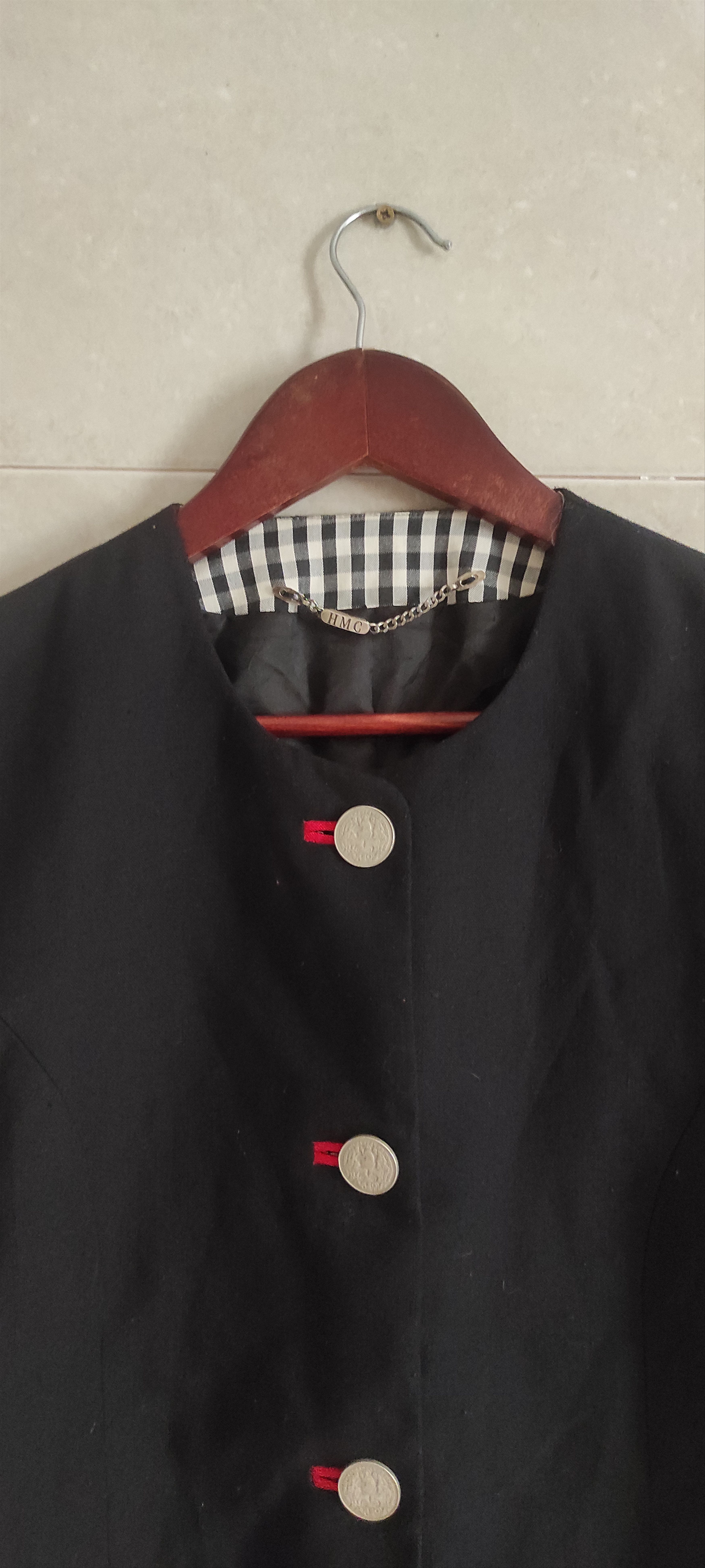 Vintage HMC Hucke Mode Collection Women's Single Breasted Blazer Size M / US 6-8 / IT 42-44 - 9 Thumbnail