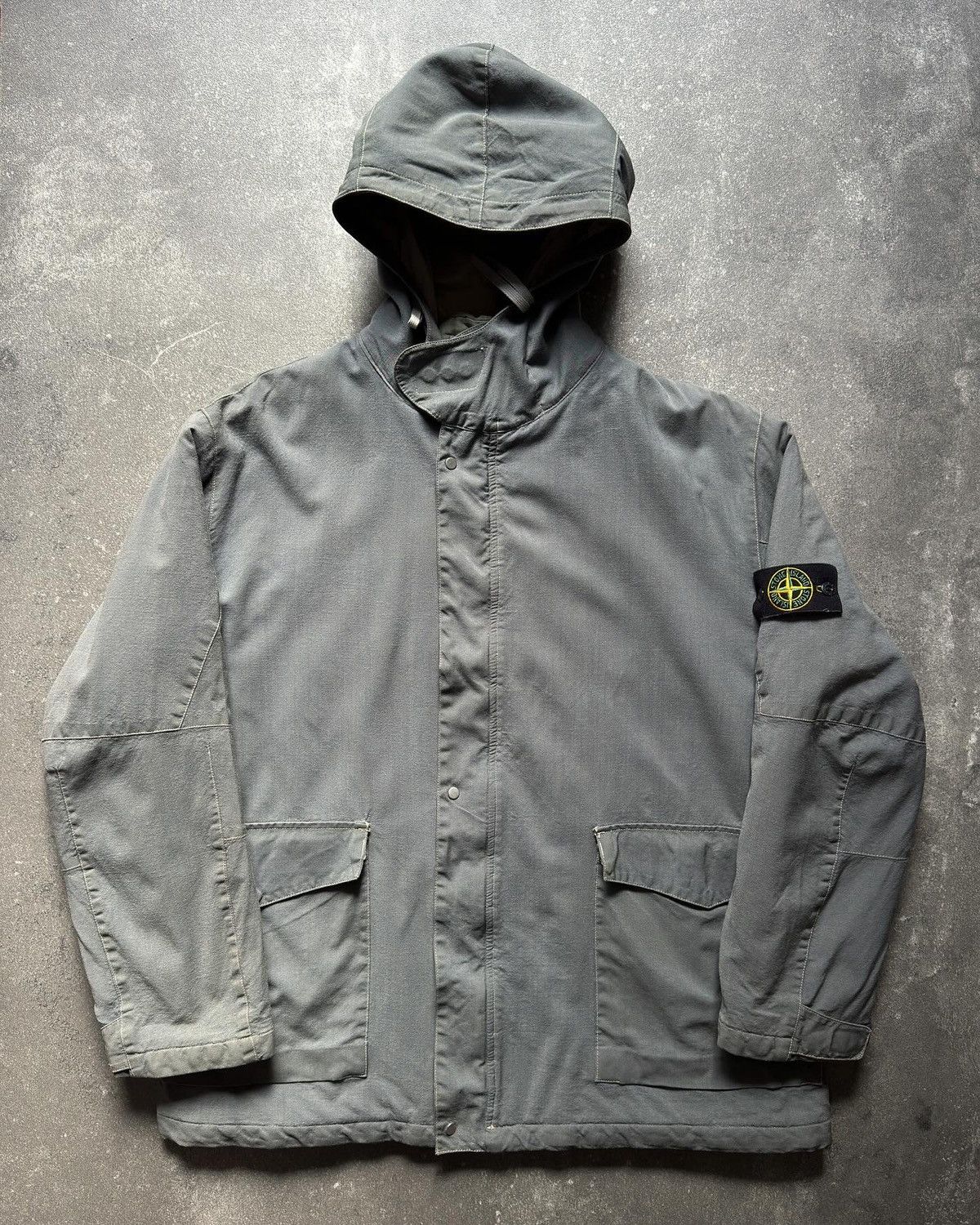 STONE ISLAND 2004 F/W Hooded jacket designed by Paul Harvey . . .  @_samuelfinch_ 2-1-3,Sakaemachidori,Chuo-ku Kobe-shi, Hyogo, Japan ⁡  #samuelfinch