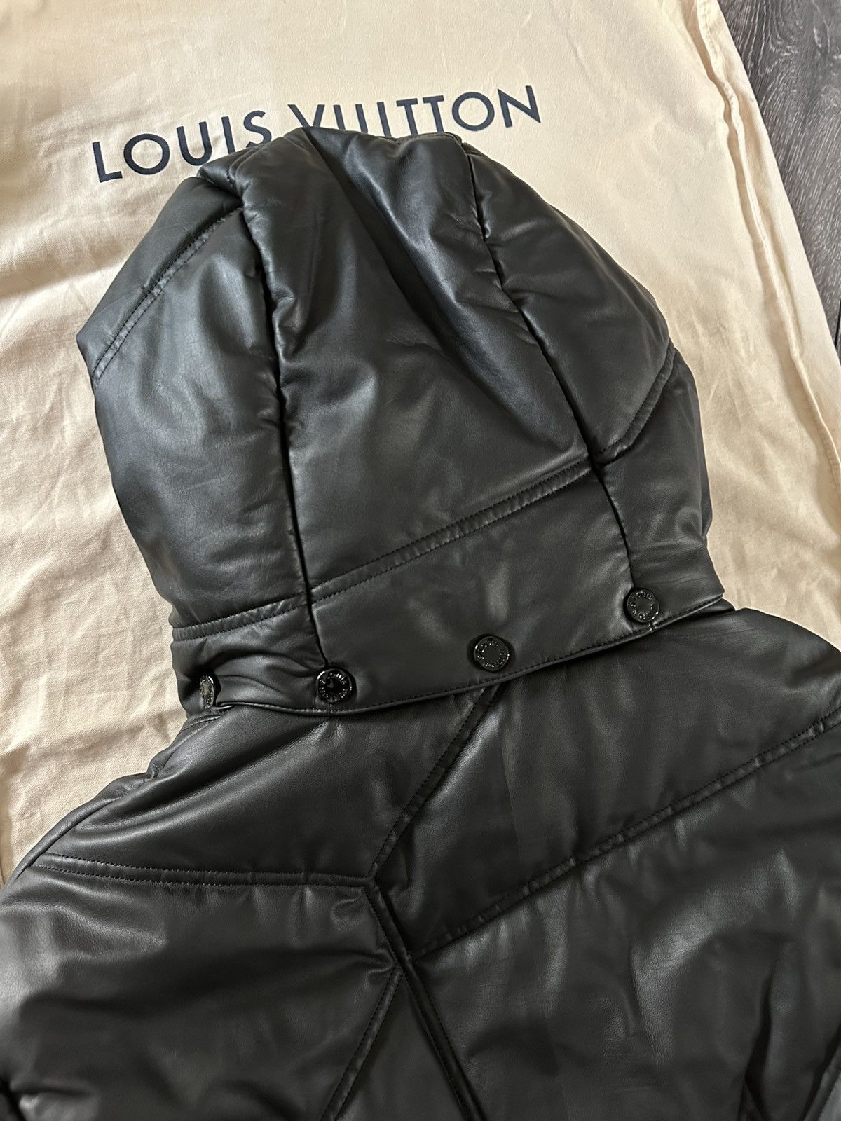 Louis Vuitton louis vuitton leather padded parka jacket ski collection Size US L / EU 52-54 / 3 - 9 Thumbnail