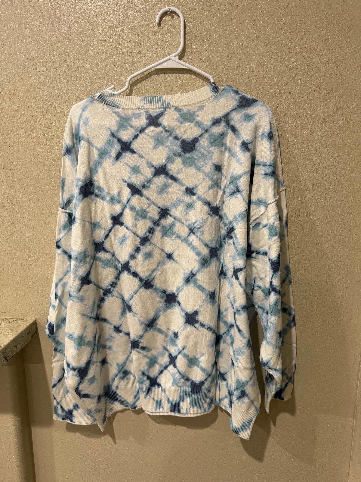 Designer NWT Offline by Aerie Tie Dye Sweater Size Medium Size M / US 6-8 / IT 42-44 - 2 Thumbnail