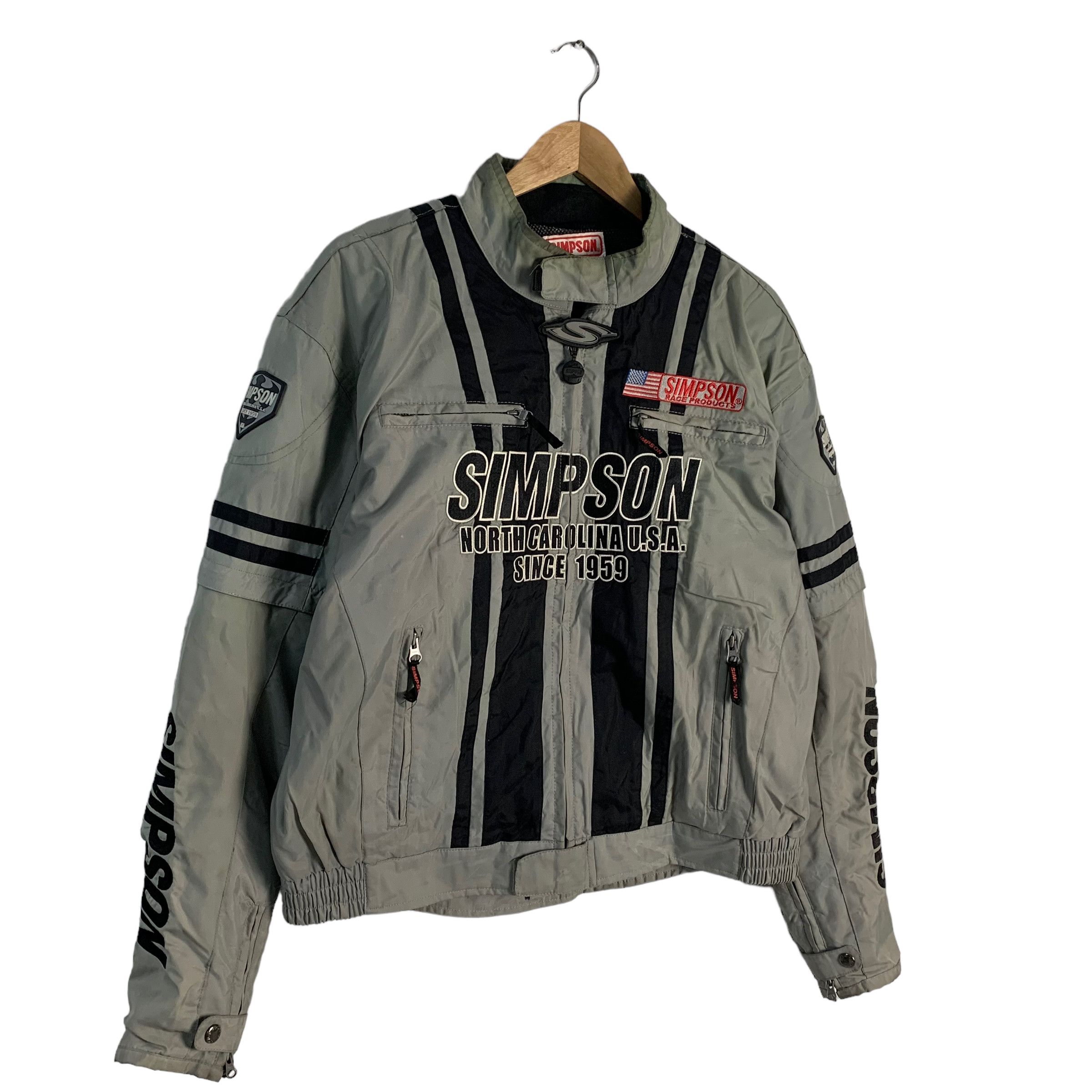 Japanese Brand Simpson Biker Jacket Size US L / EU 52-54 / 3 - 2 Thumbnail