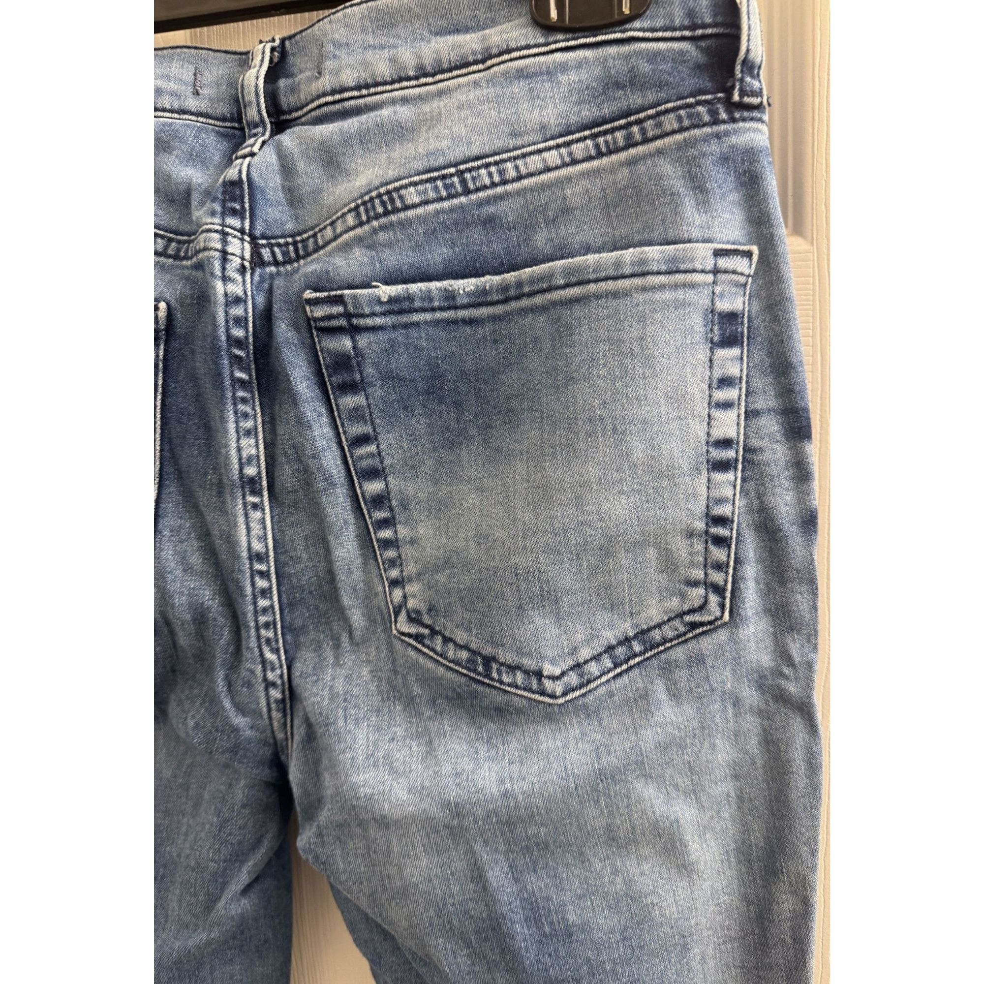 Free People Free Peoples Skinny Distressed Women's Jeans Size 29 Size 29" - 7 Thumbnail