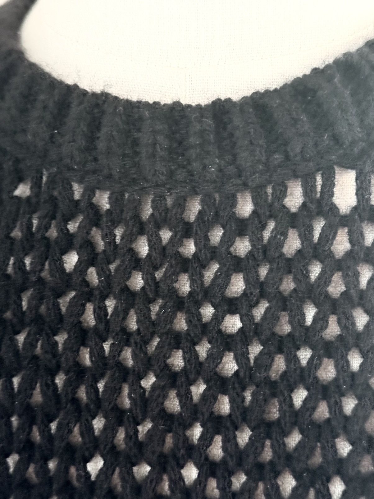 Comme des Garcons CdG Homme Deux Loose Knit Thick Cable Sweater Size US XL / EU 56 / 4 - 4 Thumbnail