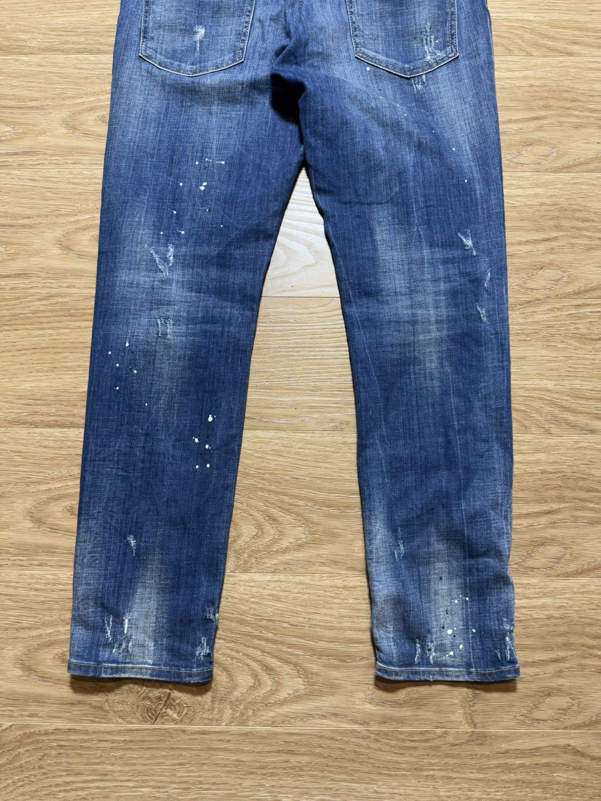 Dsquared2 Dsquared2 distressed Blue panted denim Size US 36 / EU 52 - 11 Thumbnail