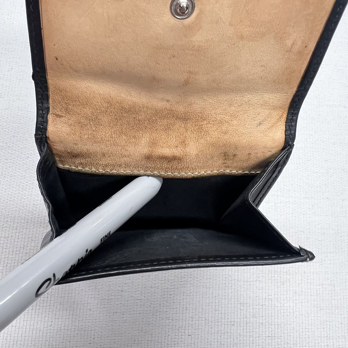 Coach × Vintage Coach Wallet Grey Jacquard Double C Monogram Logo Buckle Size ONE SIZE - 9 Thumbnail
