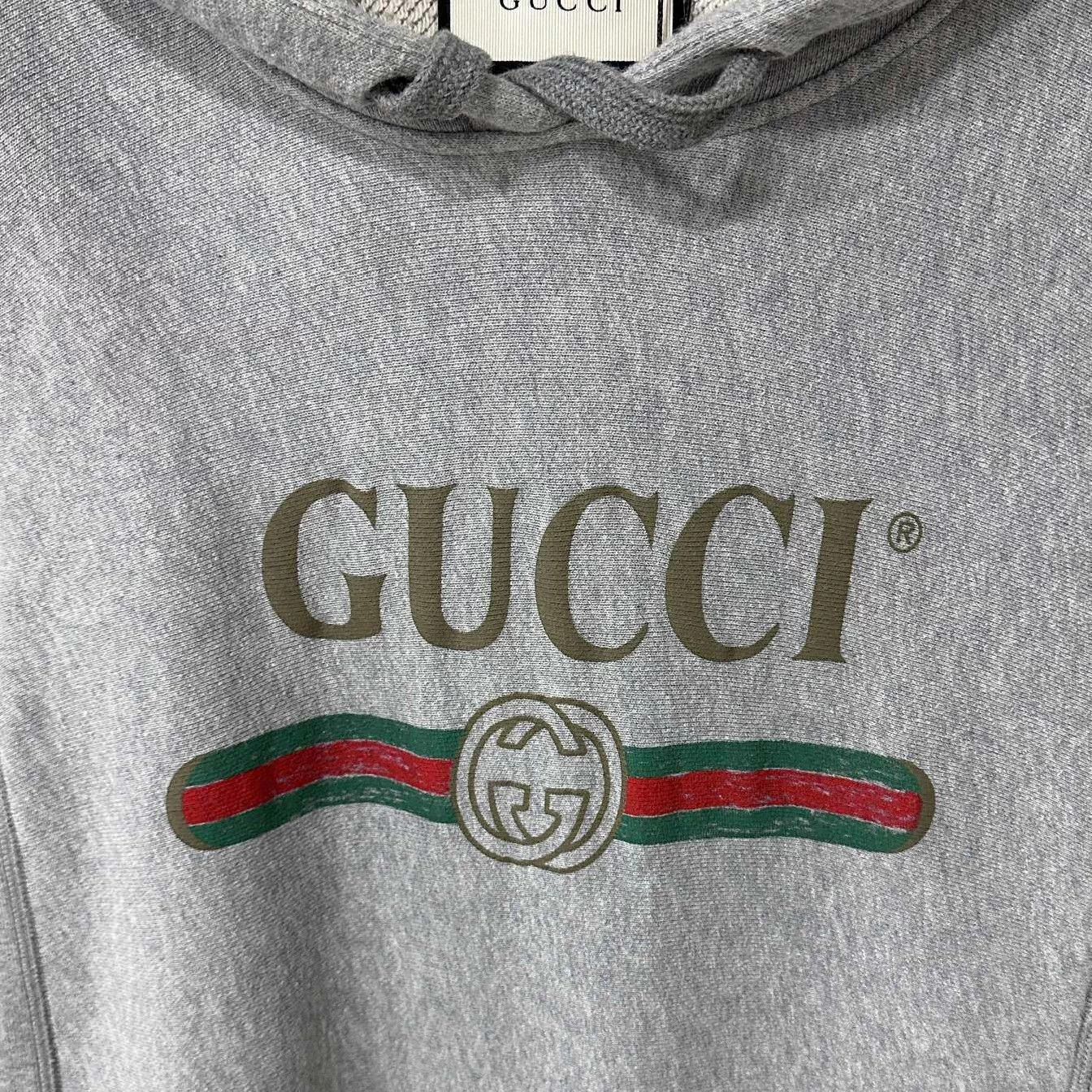 Gucci GUCCI Gray Hooded Jacket XS 98 New Size XS / US 0-2 / IT 36-38 - 6 Thumbnail