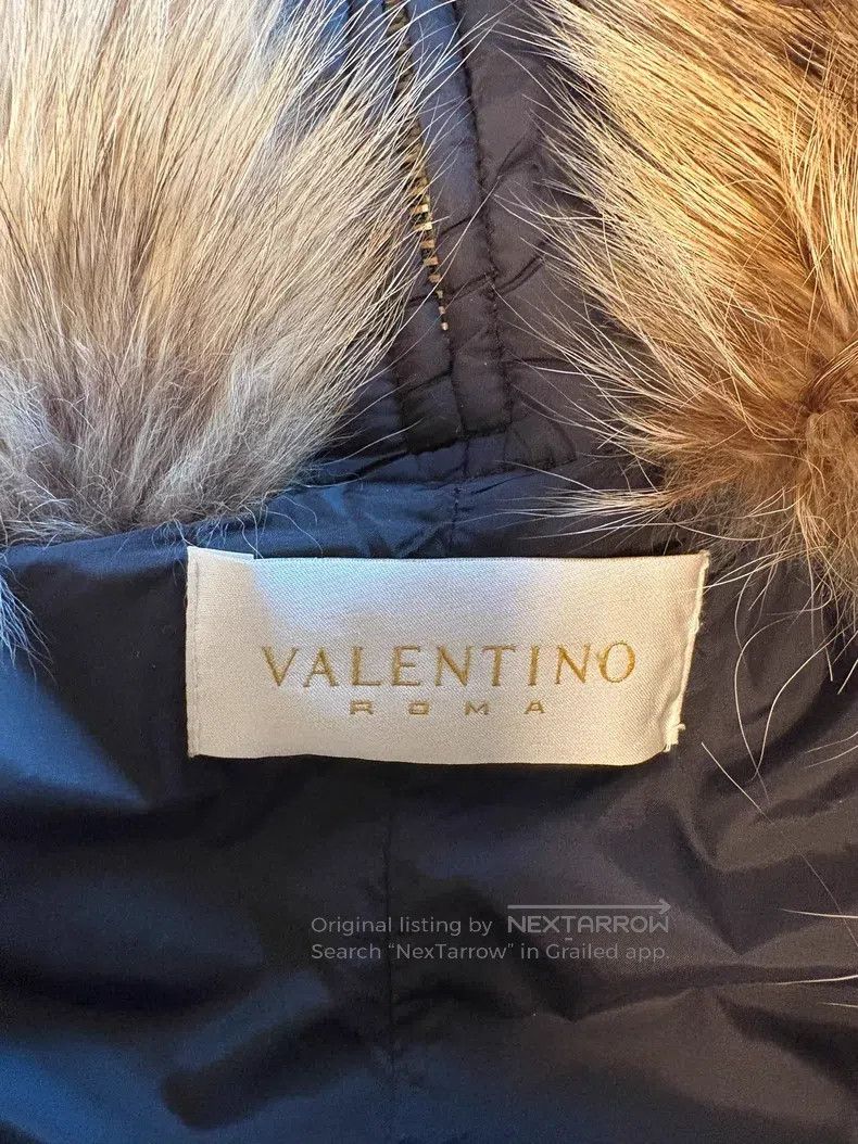 Valentino Valentino A long down jacket with a fox fur collar Size S / US 4 / IT 40 - 7 Thumbnail