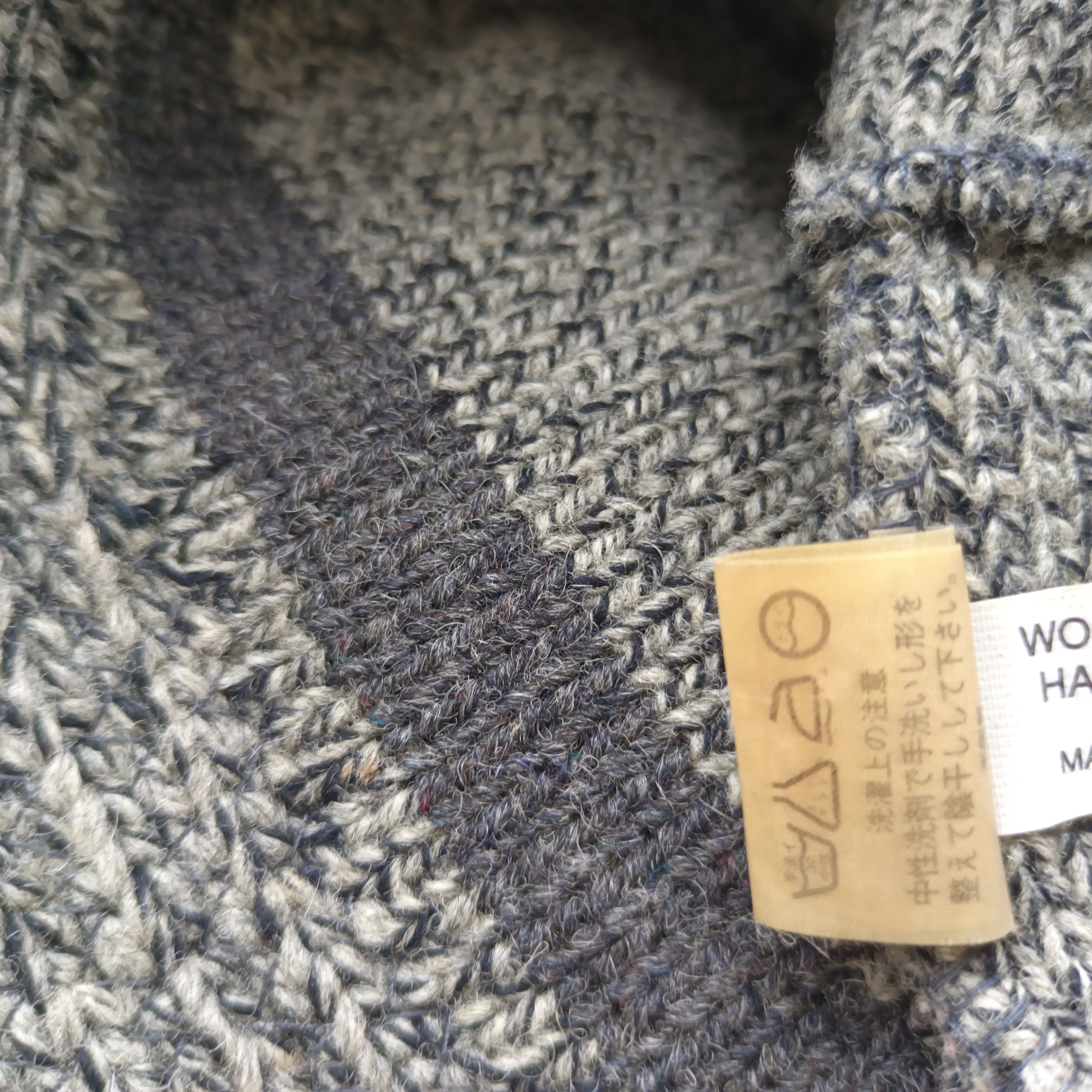 Vintage Vintage made in USA knit stripes wool hat Size ONE SIZE - 6 Thumbnail