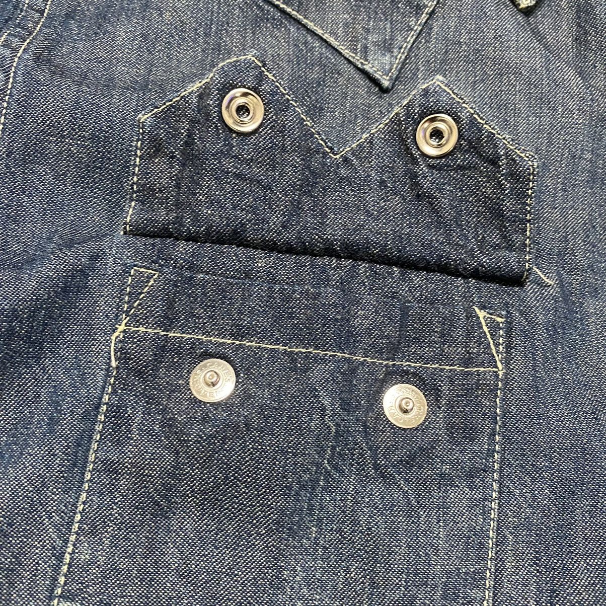 Sugar Cane Vintage Sugarcane Western Denim Shirt Size US M / EU 48-50 / 2 - 13 Thumbnail