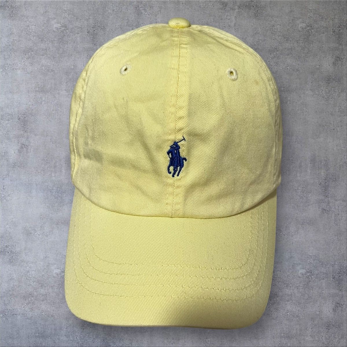 Polo Ralph Lauren Polo Ralph Lauren Yellow Cotton Baseball Hat osfm Size ONE SIZE - 1 Thumbnail