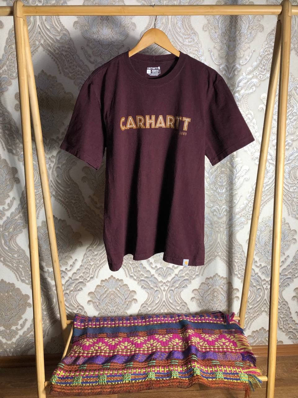 Carhartt Wip × Vintage VERY RARE CARHARTT WORK IN PROGRESS BIG LOGO T-SHIRT Y2K 90s Size US L / EU 52-54 / 3 - 1 Thumbnail