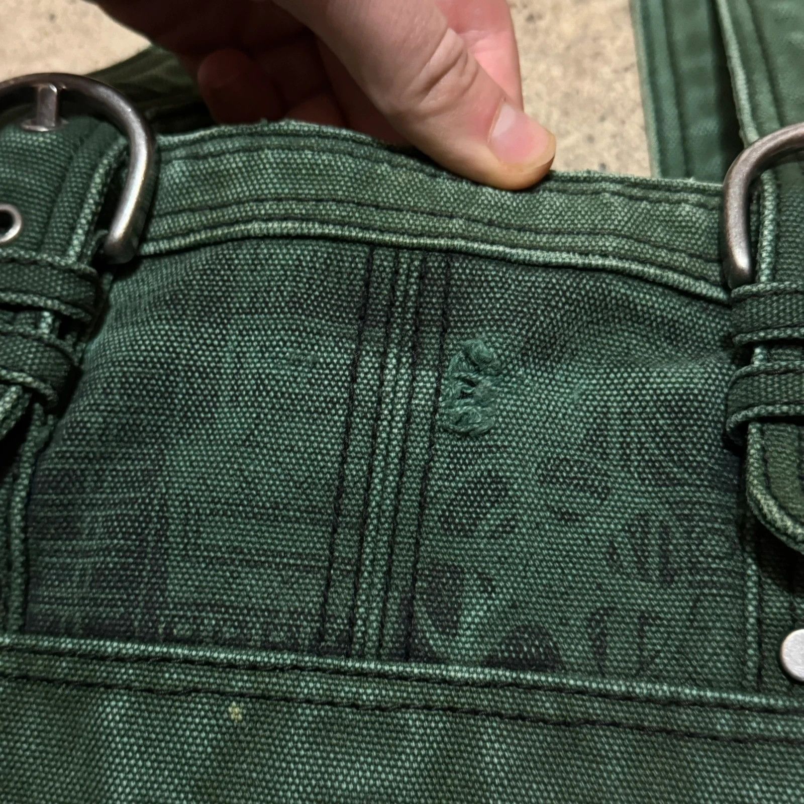 Diesel Vintage diesel metal logo tote bag Size ONE SIZE - 8 Thumbnail