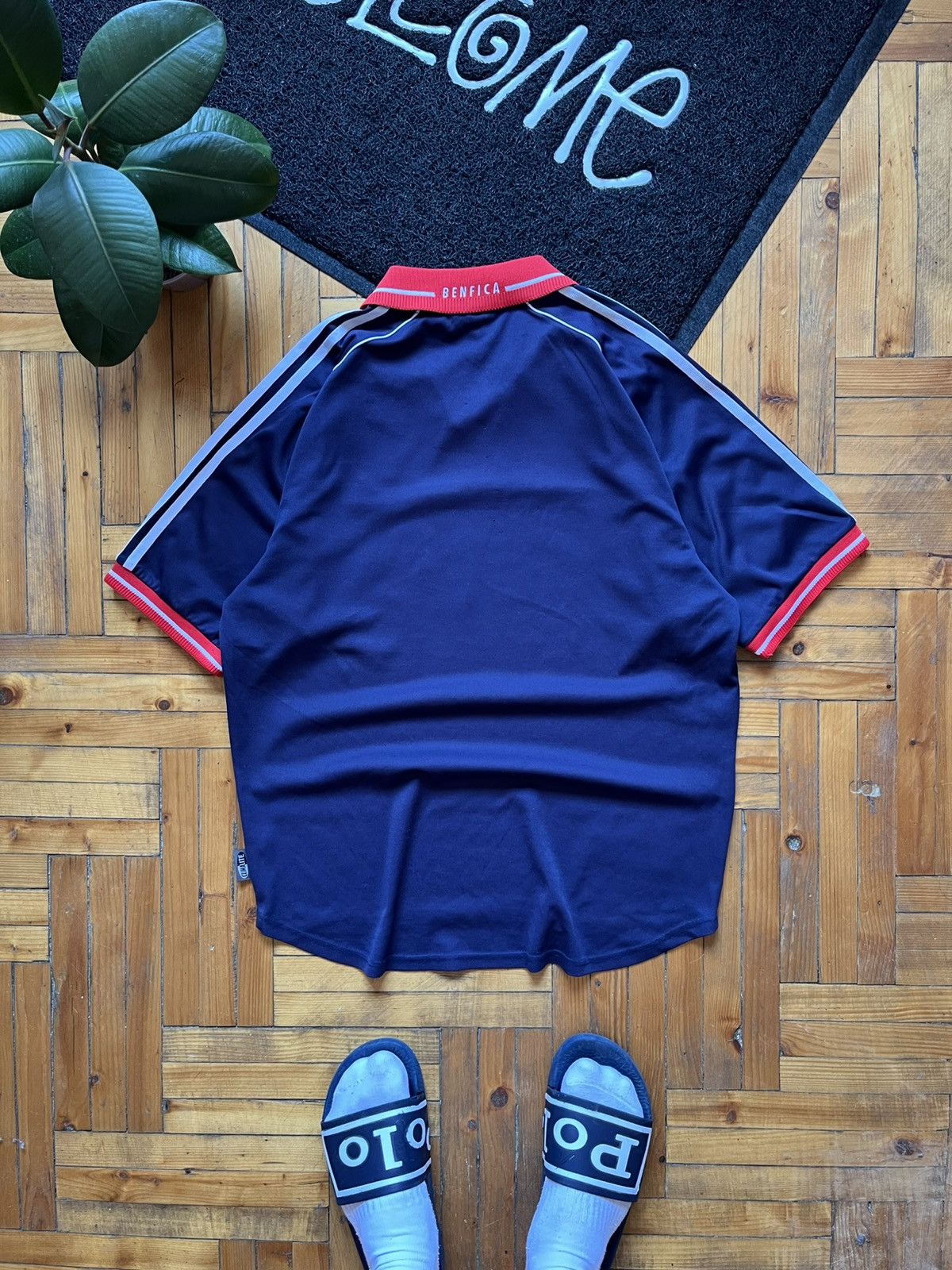 Adidas Vintage SL Benfica 2000/01 Soccer Football Away Jersey Size US M / EU 48-50 / 2 - 6 Thumbnail
