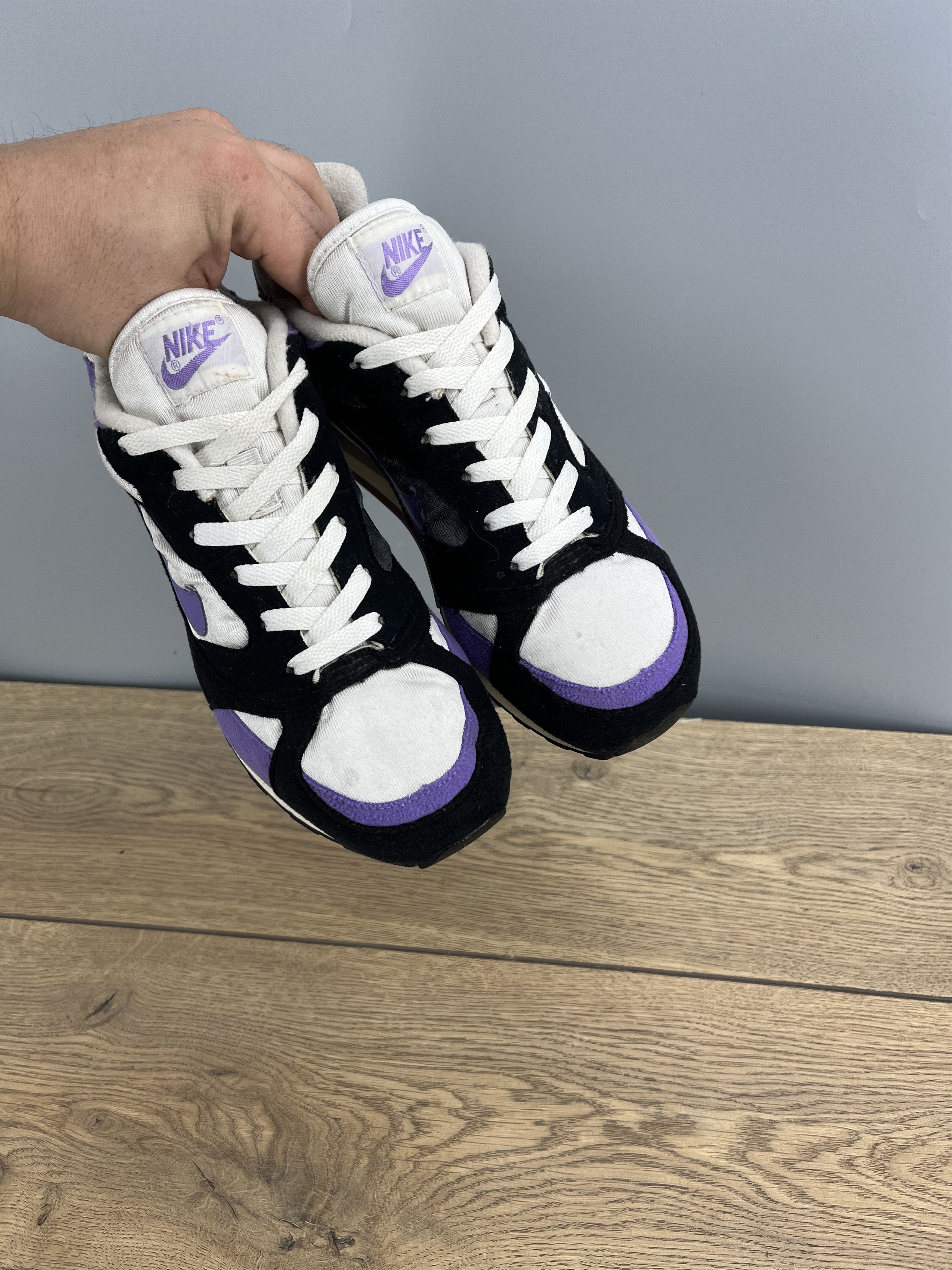 Nike Vintage Nike Air Waffle City OG Purple Black White US 7.5 Size US 7.5 / EU 40-41 - 8 Thumbnail