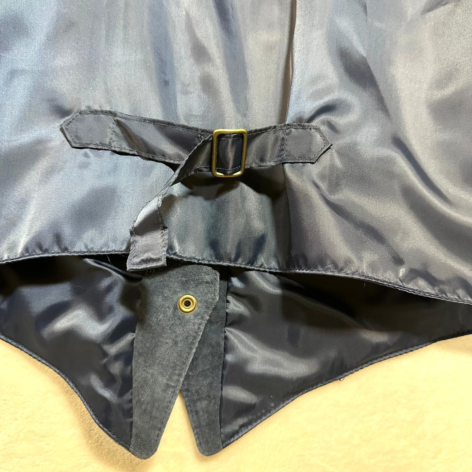 Vintage NEW Vintage XL International Leather Collection Blue Vest Size US XL / EU 56 / 4 - 6 Thumbnail