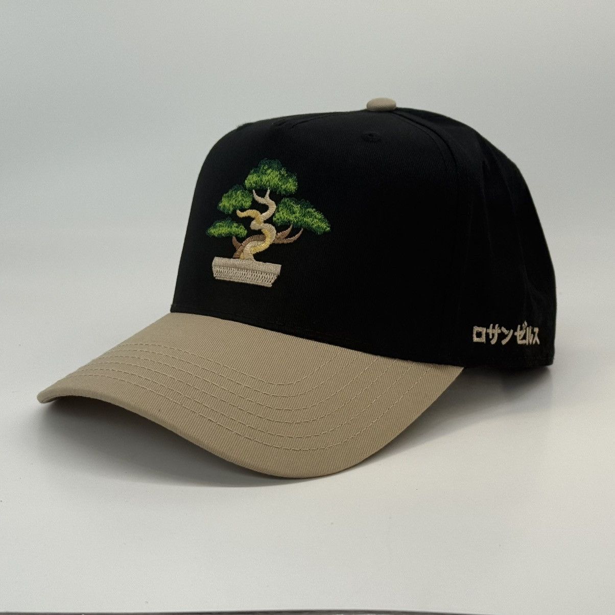 Other Bonsai Tree Hat – LA SnapBack - Black and Khaki Size ONE SIZE - 5 Thumbnail