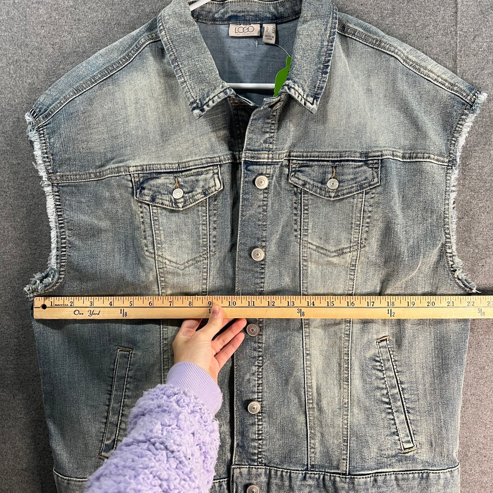Other LOGO by Lori Goldstein Jeans Jacket Womens Size XL / US 12-14 / IT 48-50 - 4 Thumbnail