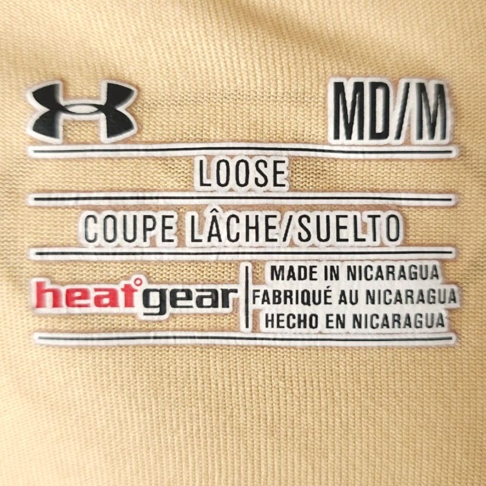 Under Armour Under armour Crusaders Baseball T Shirt Mens Size Medium Gold Faith Lutheran Las Vegas Sports 2020s Shirt Mens Gold Reactors Size US M / EU 48-50 / 2 - 7 Thumbnail