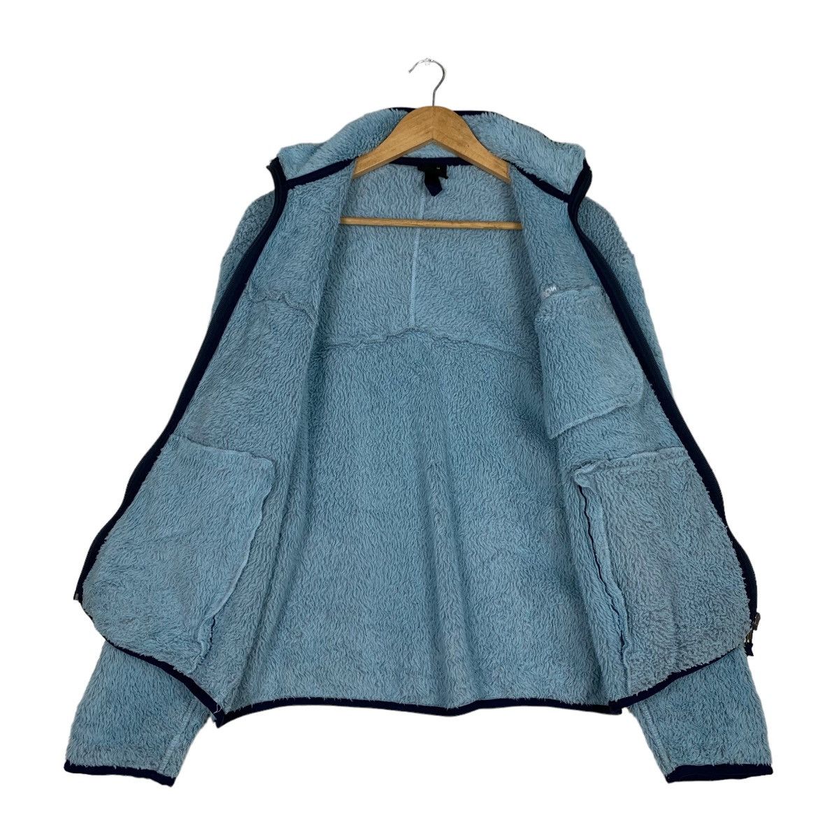 Polartec × The North Face THE NORTH FACE Polartec Light Blue Fleece Jacket #0988-C44 Size US M / EU 48-50 / 2 - 11 Thumbnail