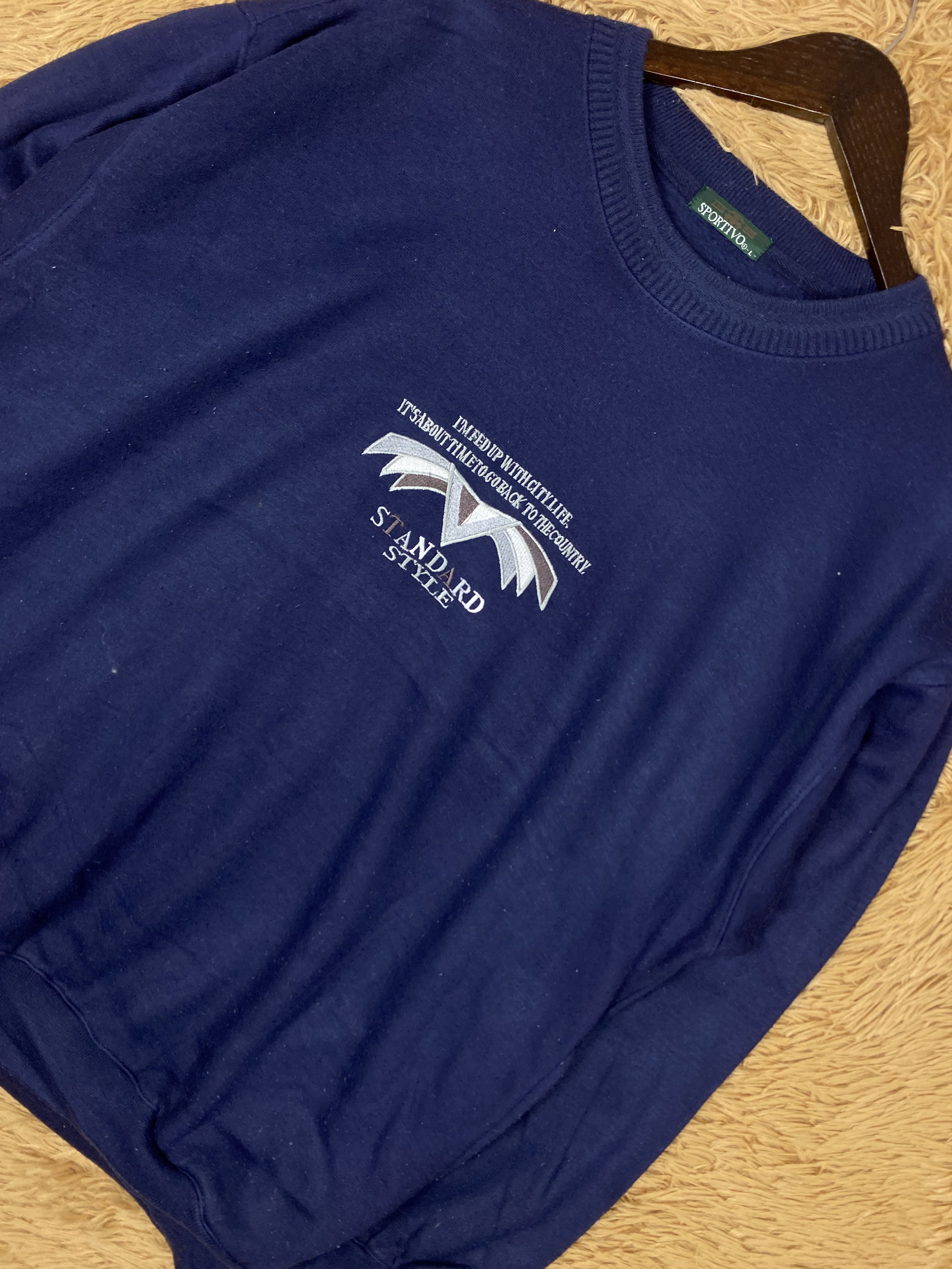 Designer × Vintage Vintage Sportivo Sweatshirts PS0234 Size US L / EU 52-54 / 3 - 2 Thumbnail