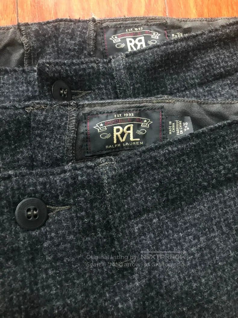 RRL Ralph Lauren RRL Ralph Lauren Vintage Distressed Farm Southwest Wool Pa Size US 30 / EU 46 - 7 Thumbnail