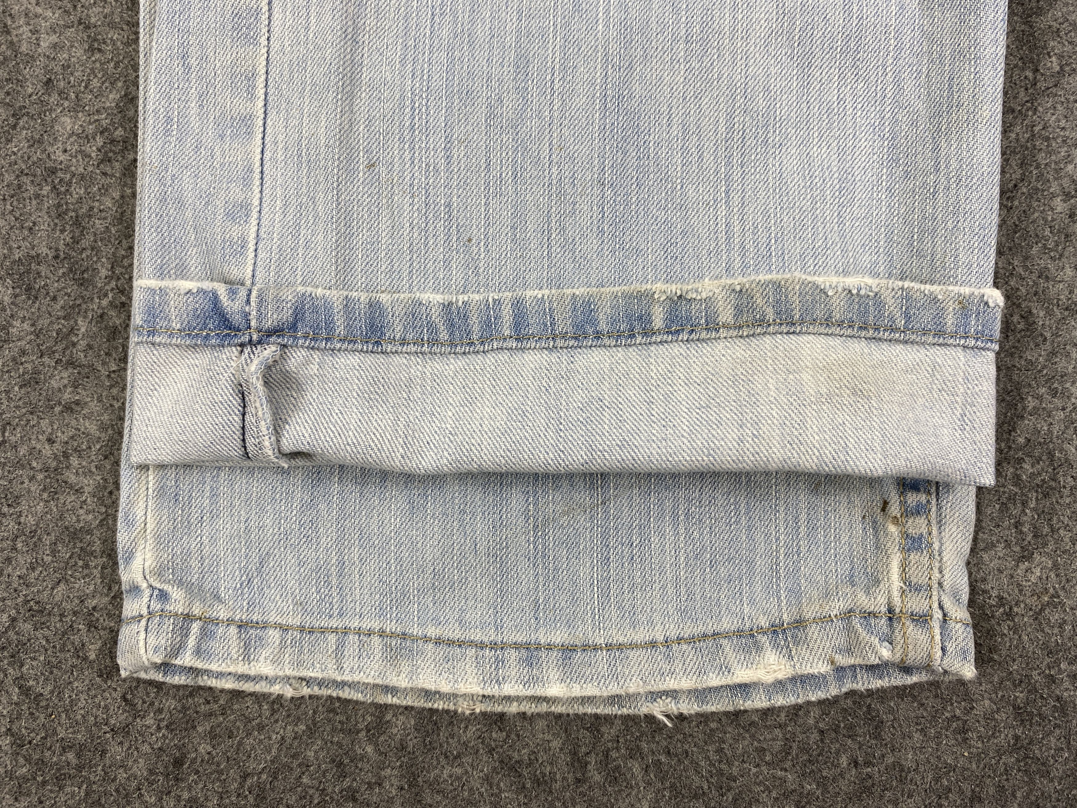 Japanese Brand Light Blue Wash Vintage Levi's 559 32x31.5 Denim -JN2120 Size US 32 / EU 48 - 10 Thumbnail