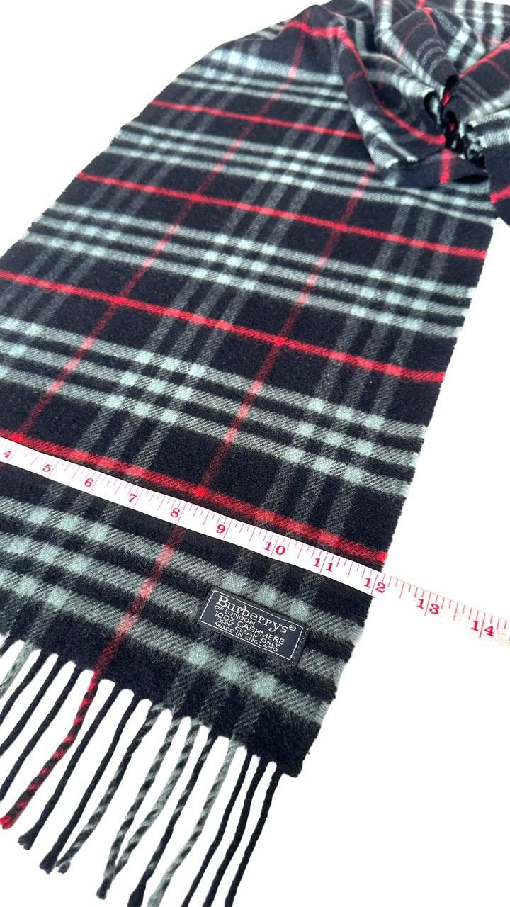 Burberry Burberrys Vintage CASHMERE Scarf / Muffler Size ONE SIZE - 6 Thumbnail