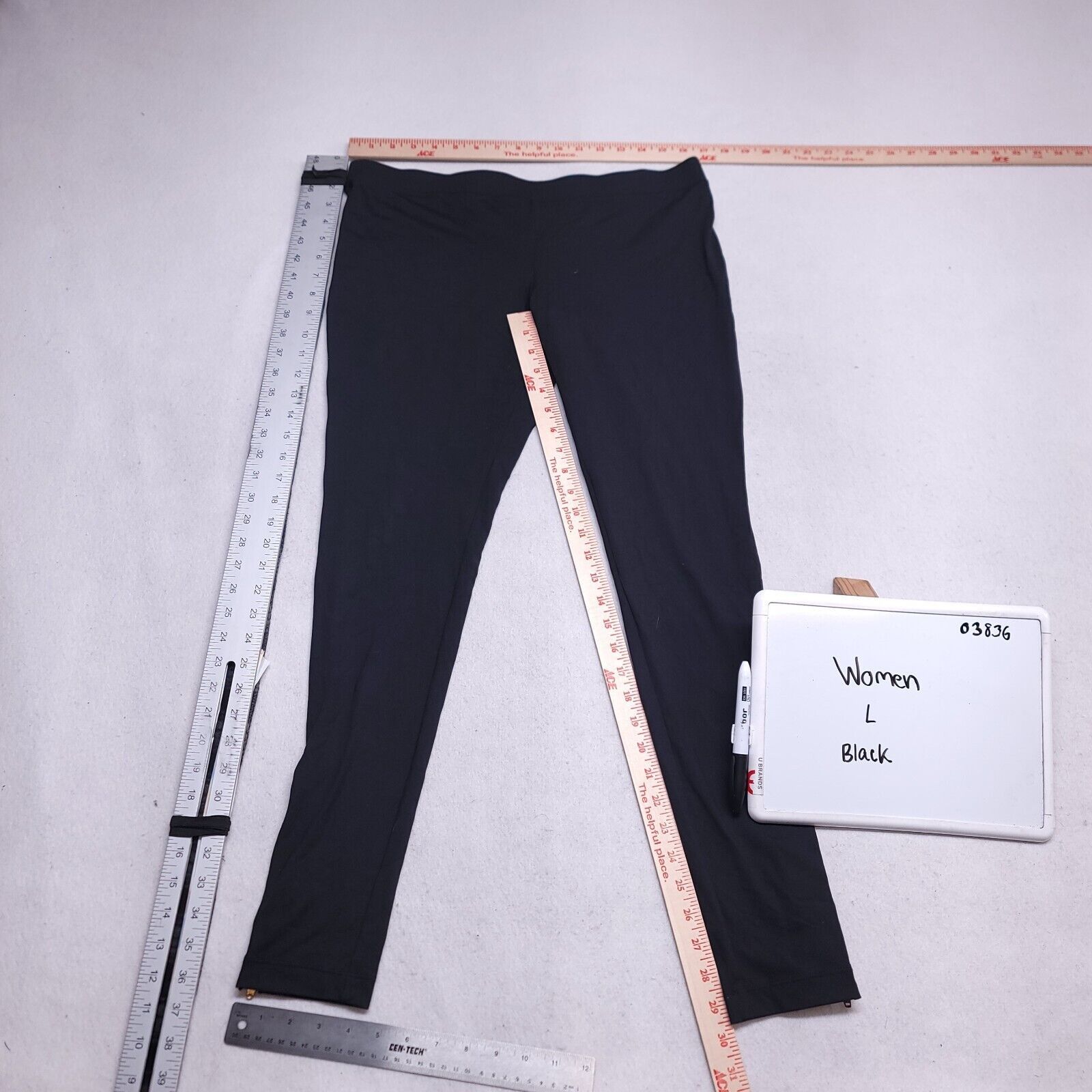 Express Express Casual Dark Wash Pants Womens Size Large L Black Size 34" / US 12 / IT 48 - 6 Thumbnail
