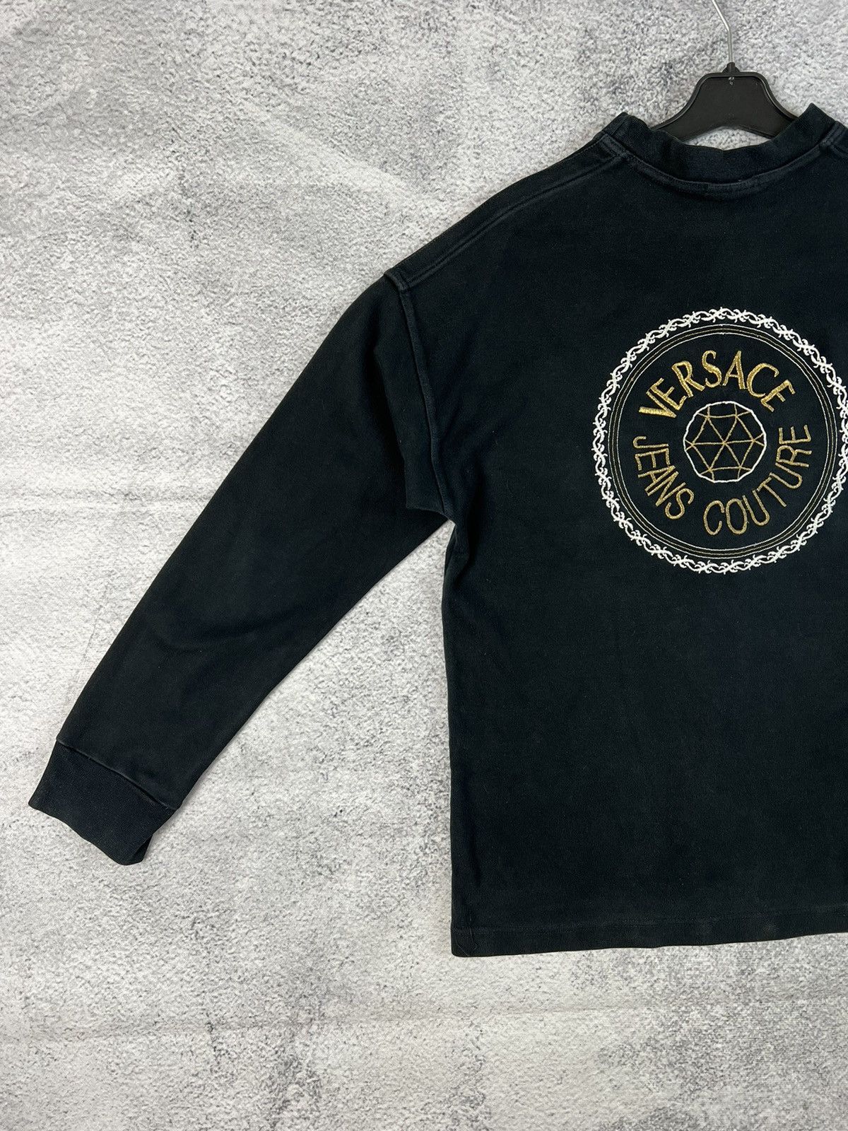 Versace Jeans Couture × Vintage Vintage Versace jeans couture big logo sweatshirt Size US L / EU 52-54 / 3 - 8 Thumbnail