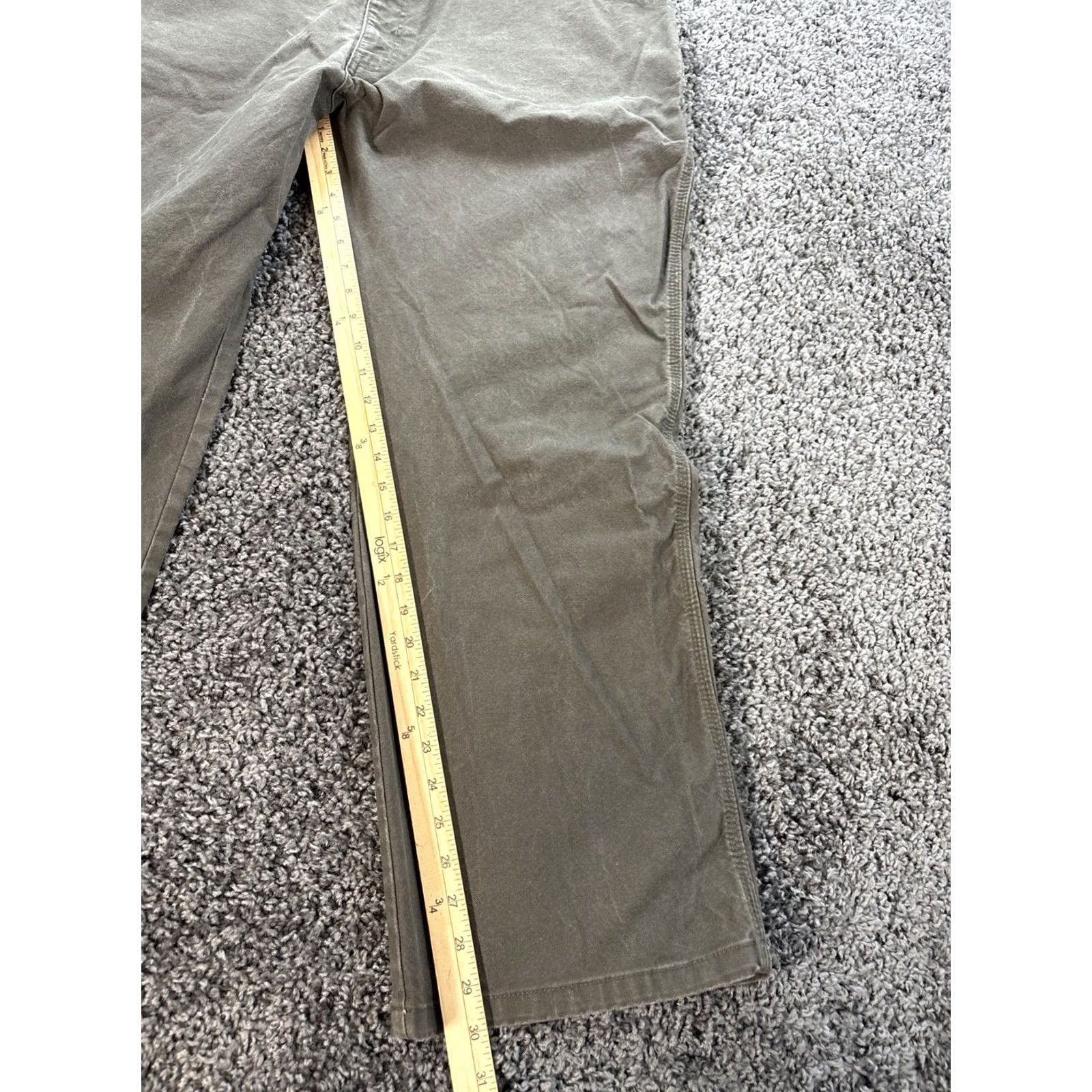 Dickies Dickies Carpenter Pants Mens 44x30 Brown Canvas Work Baggy Utility Y2K Pants Straight 5-Pocket Denim? Size US 44 / EU 60 - 2 Thumbnail