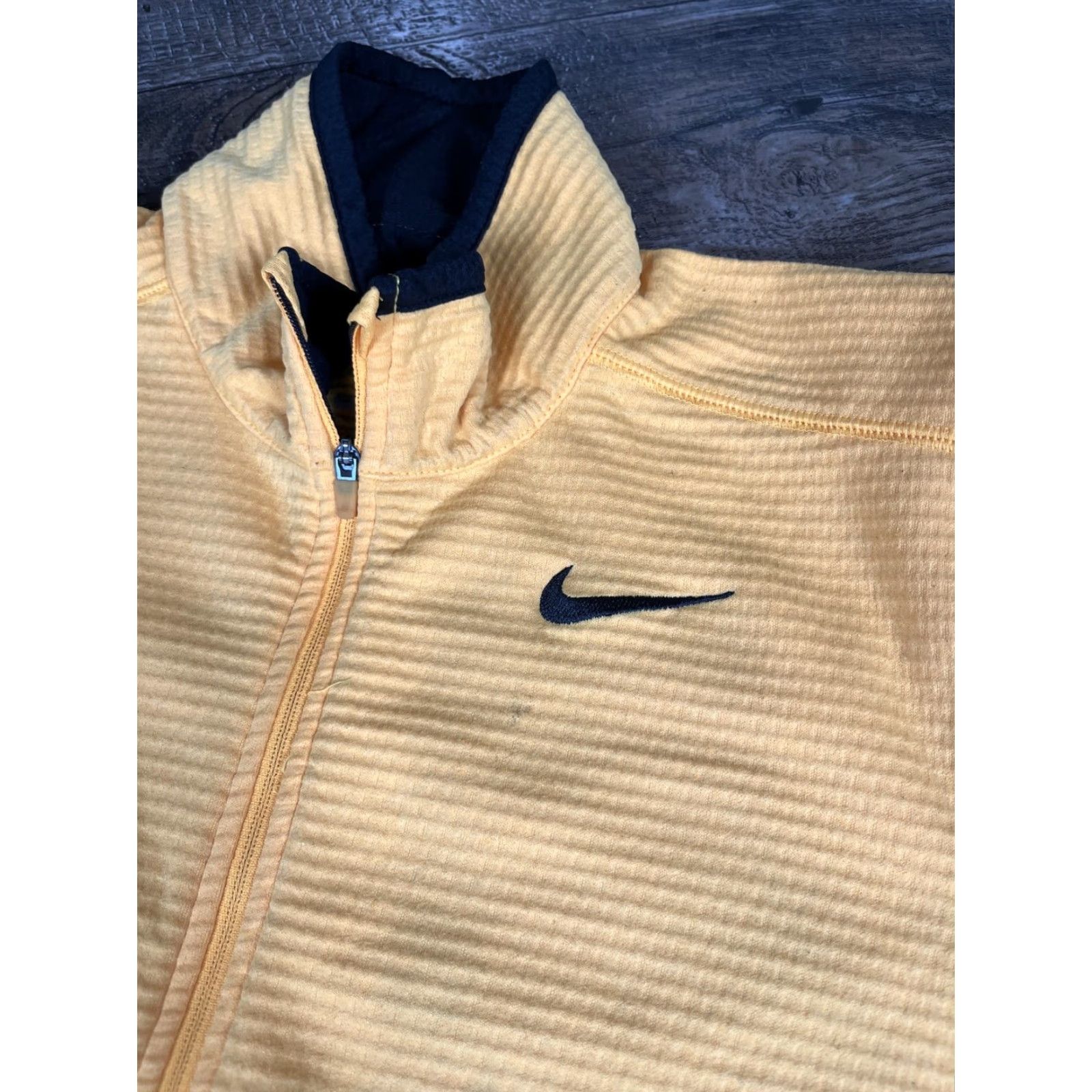 Nike VINTAGE Nike Therma 1/4 Zip Jacket Mens S Pittsburgh Steelers Yellow 100% Cotton Activewear Nike Therma U4 For Men Size US S / EU 44-46 / 1 - 4 Thumbnail
