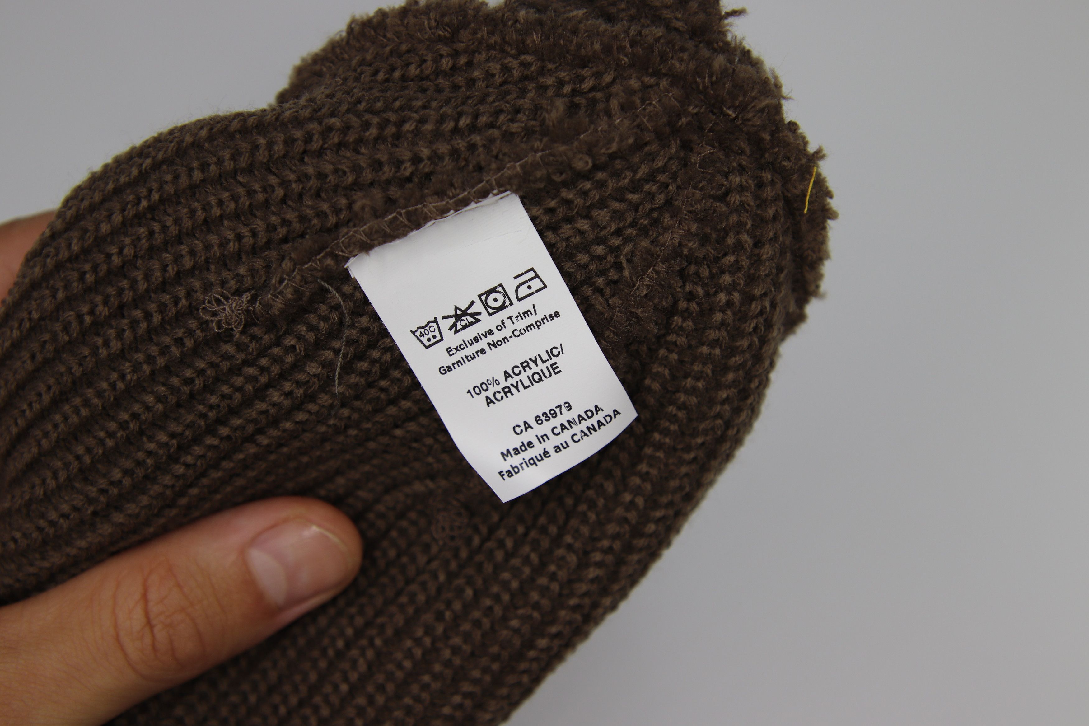 Other Blank Beanie Brown Size ONE SIZE - 3 Thumbnail