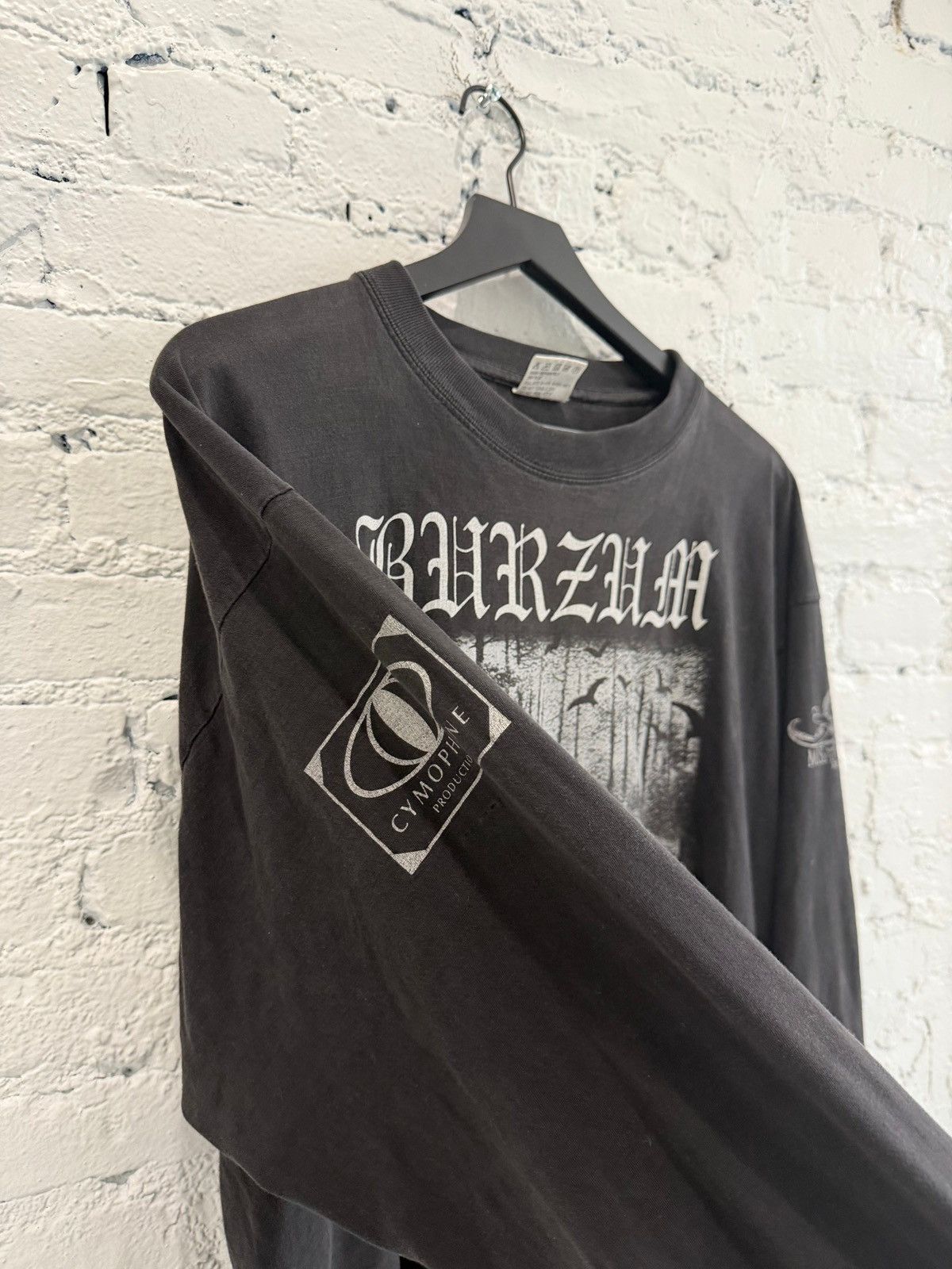 Vintage 1994 BURZUM ‘HVIS LYSET TAR OSS’ L/S Size US XL / EU 56 / 4 - 2 Thumbnail