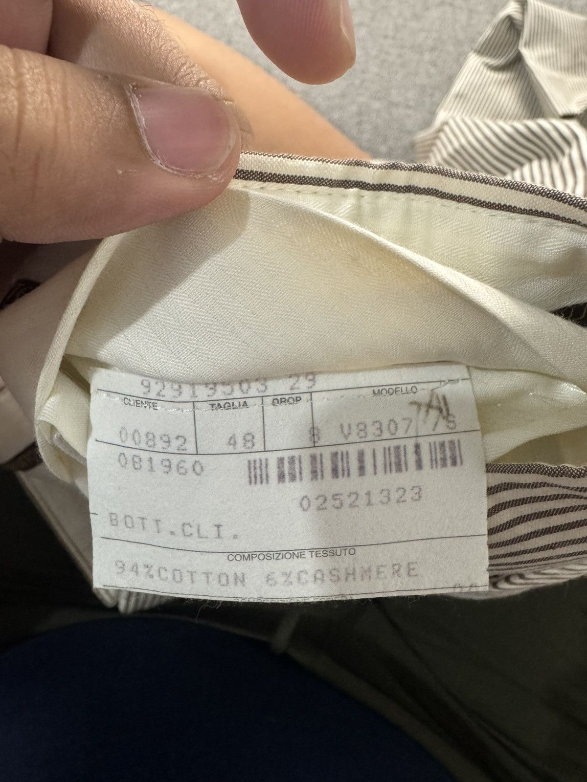 Louis Vuitton Louis Vuitton - Pinstripe Trouser Size 32" / US 10 / IT 46 - 10 Thumbnail